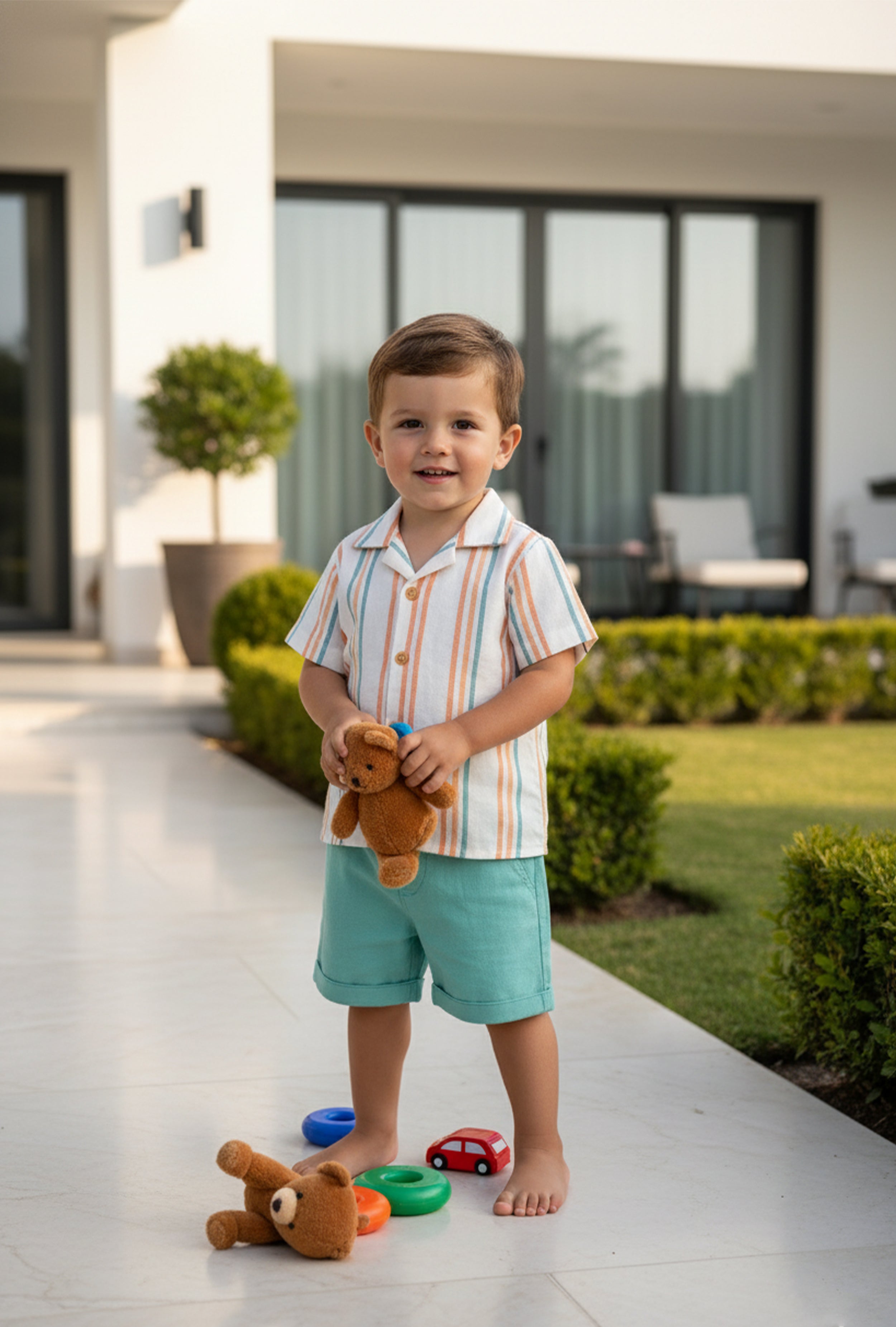 Nuberry Baby Boys Top & Bottom Set