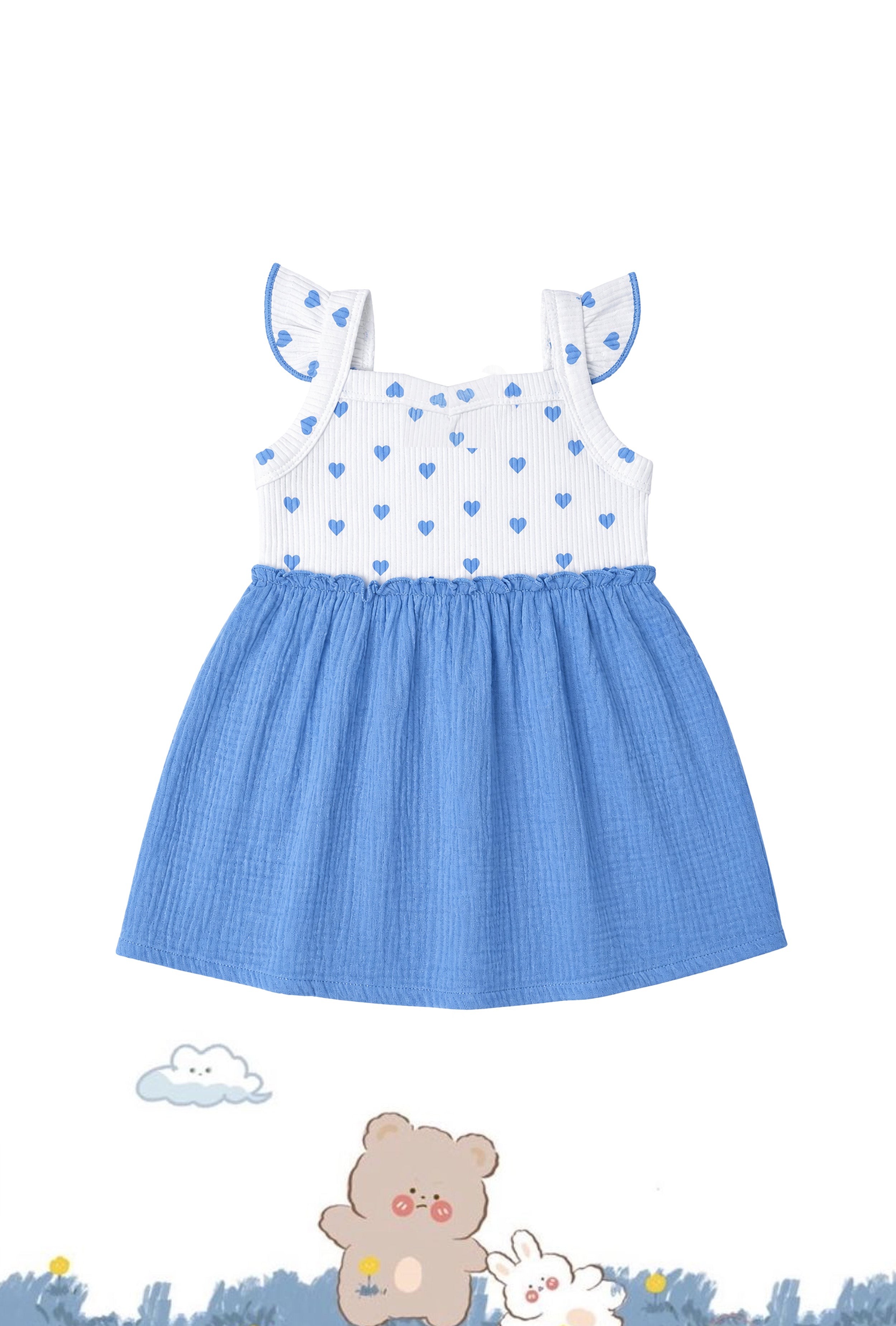 Soft Cotton Party Dress | Elegant Style & Comfort for Every Special Moment