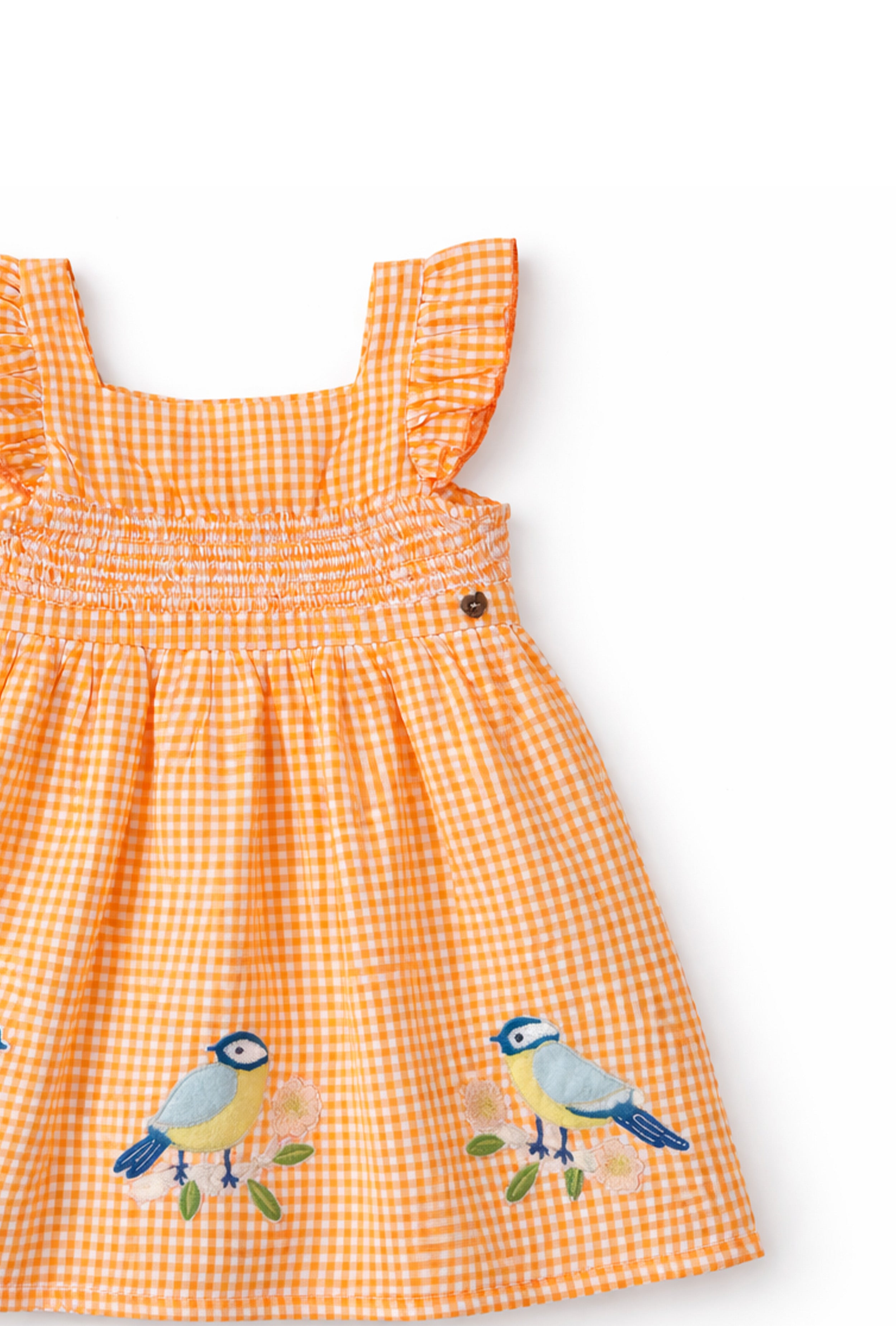 Nuberry Girl Dress | Bird Print - Neubaby Stores