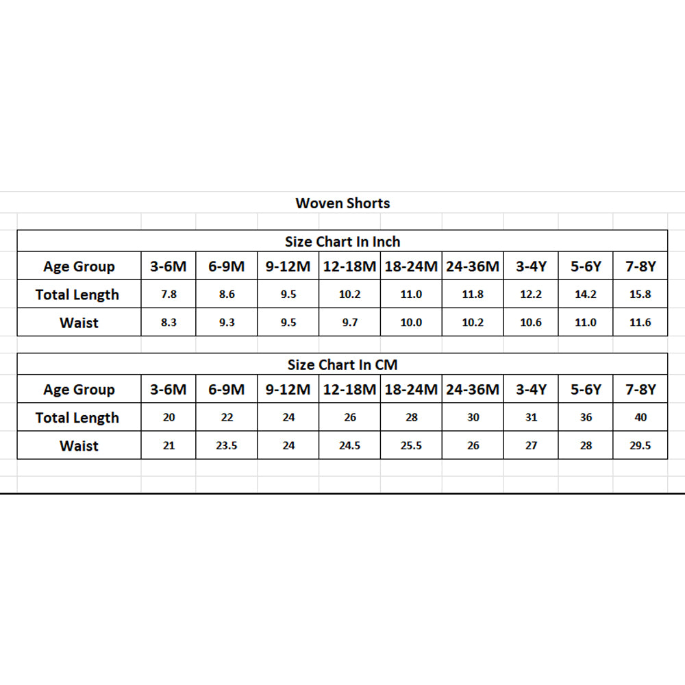 Nuberry Baby Boys Shorts