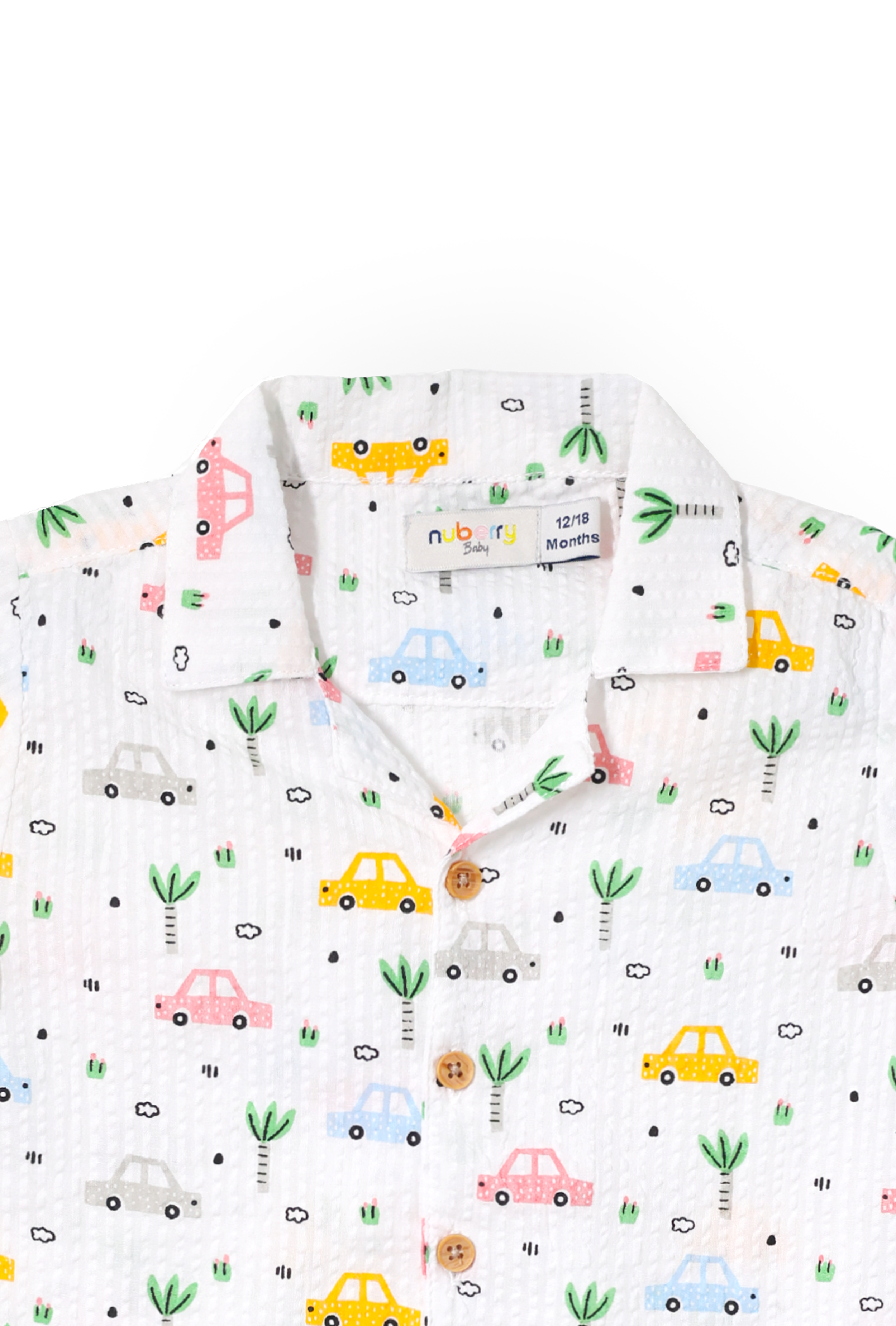 NUBERRY BABY KIDS BOY-SHIRT-HALF SLEEVE