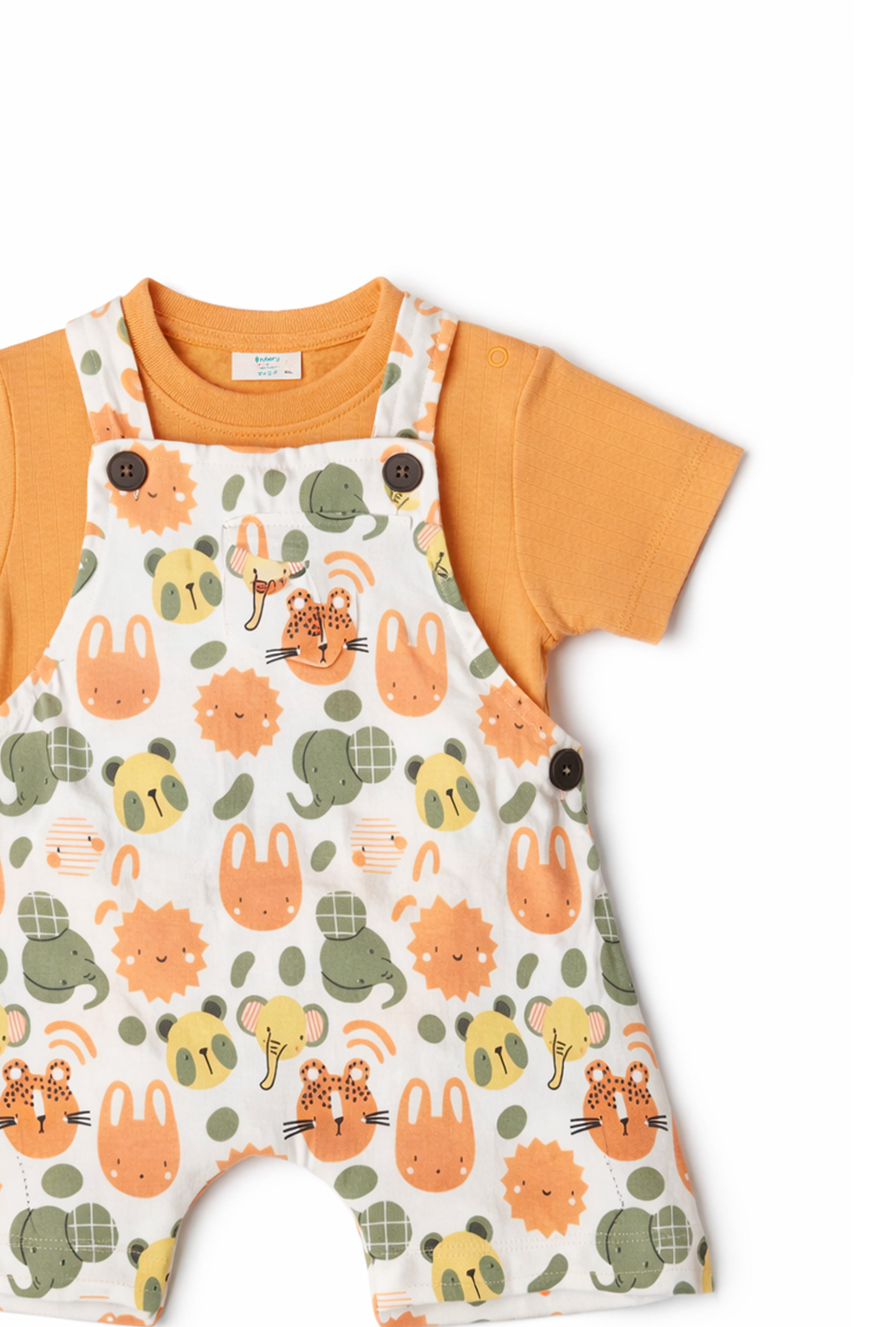 Nuberry Boys Dungaree | Soft & Breathable - Neubaby Stores