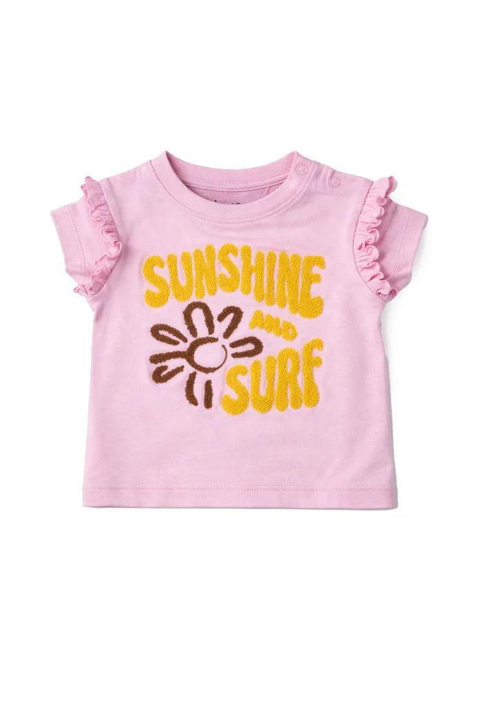 Nuberry Girls T-Shirt & Skirt Set | Cotton Top with Skirt | Kids Outfit