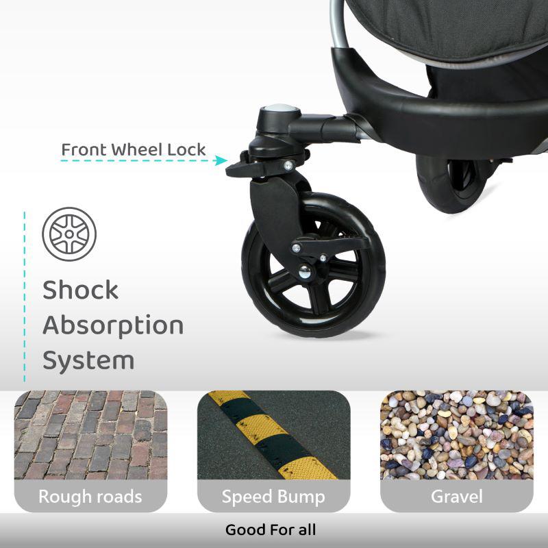 Chocolate Ride Baby Stroller