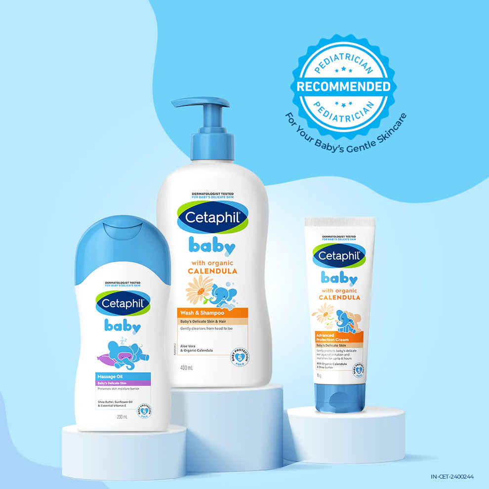 Cetaphil Baby Massage Oil | Dermatologist Tested