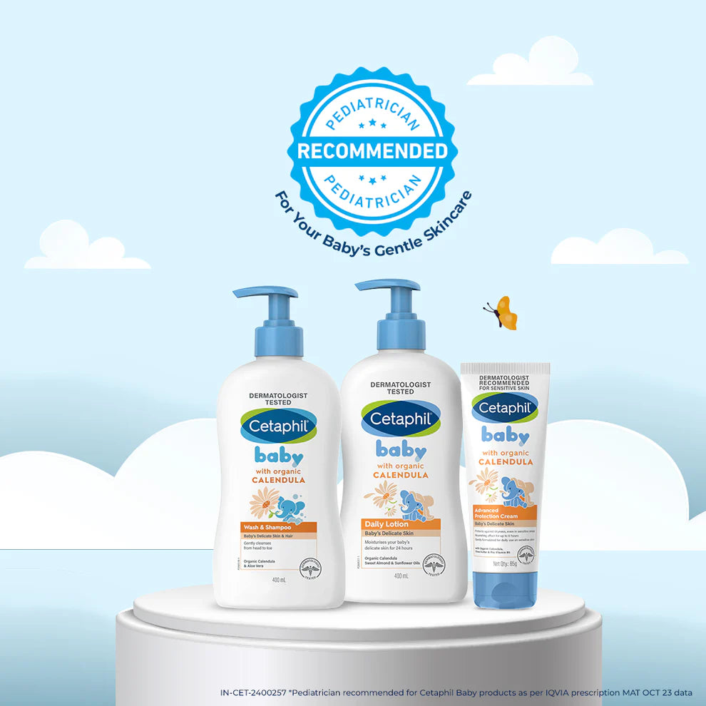 Cetaphil Baby Wash & Shampoo with Organic Calendula