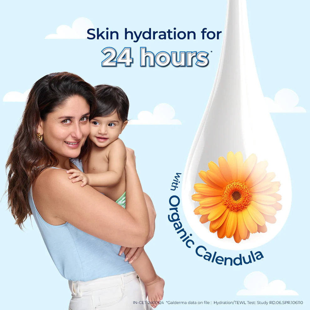 Cetaphil Baby Daily Lotion with Organic Calendula | Dermatologist Tested