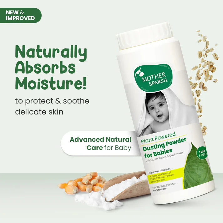 Plant Powered Dusting Powder For Baby