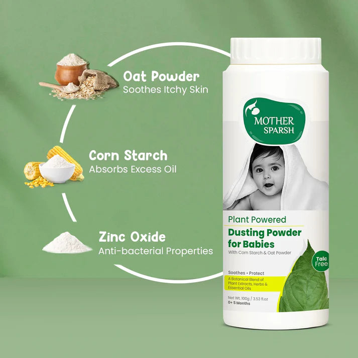 Plant Powered Dusting Powder For Baby