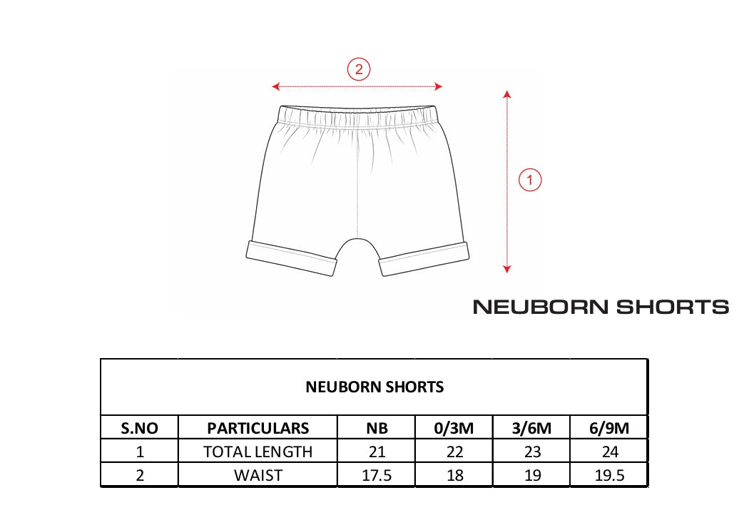 Everyday Comfort | Made with Care | Nuberry Unisex Shorts (Pack of 2)