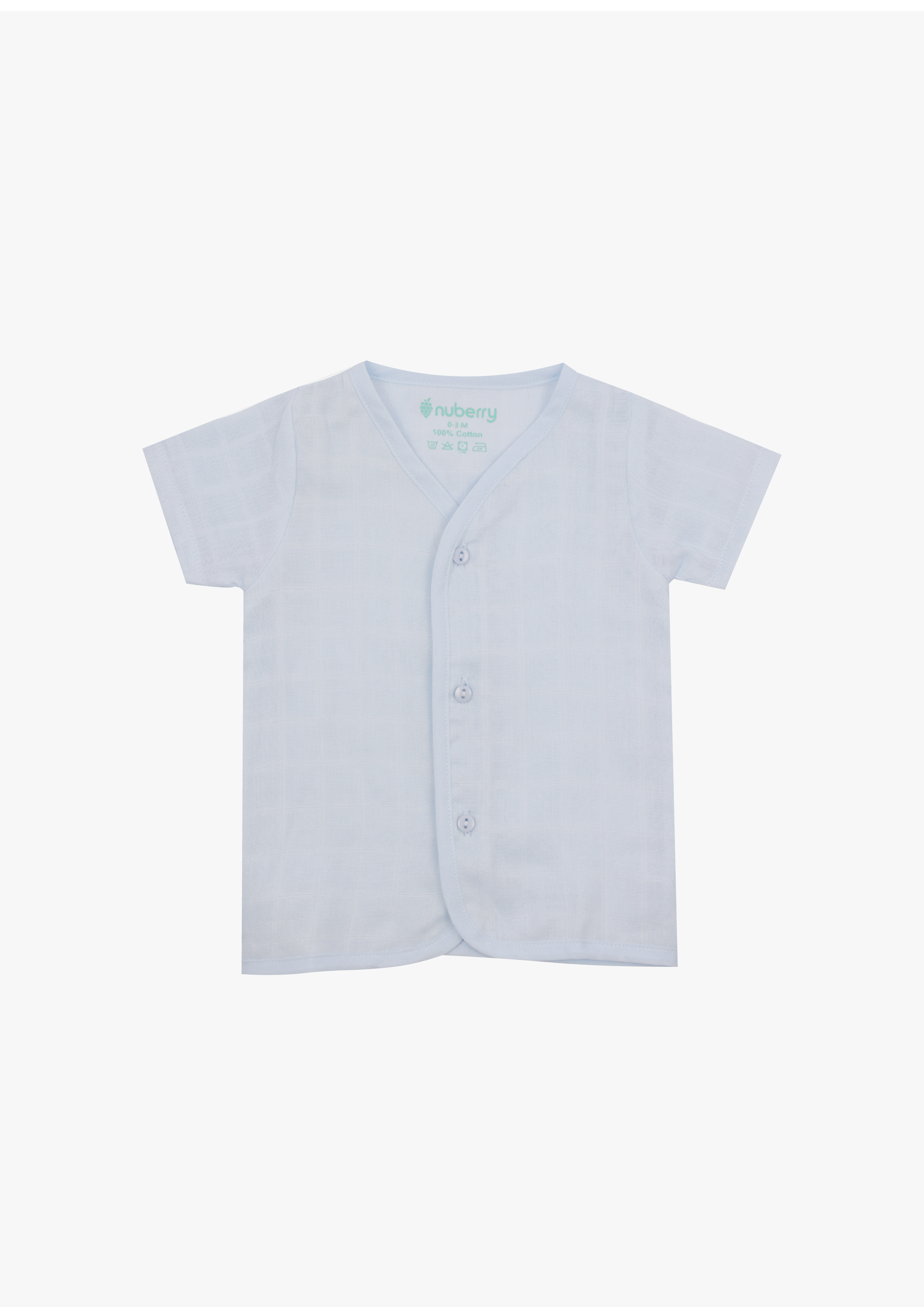 Nuberry Muslin Jabla Half Sleeve and Shorts