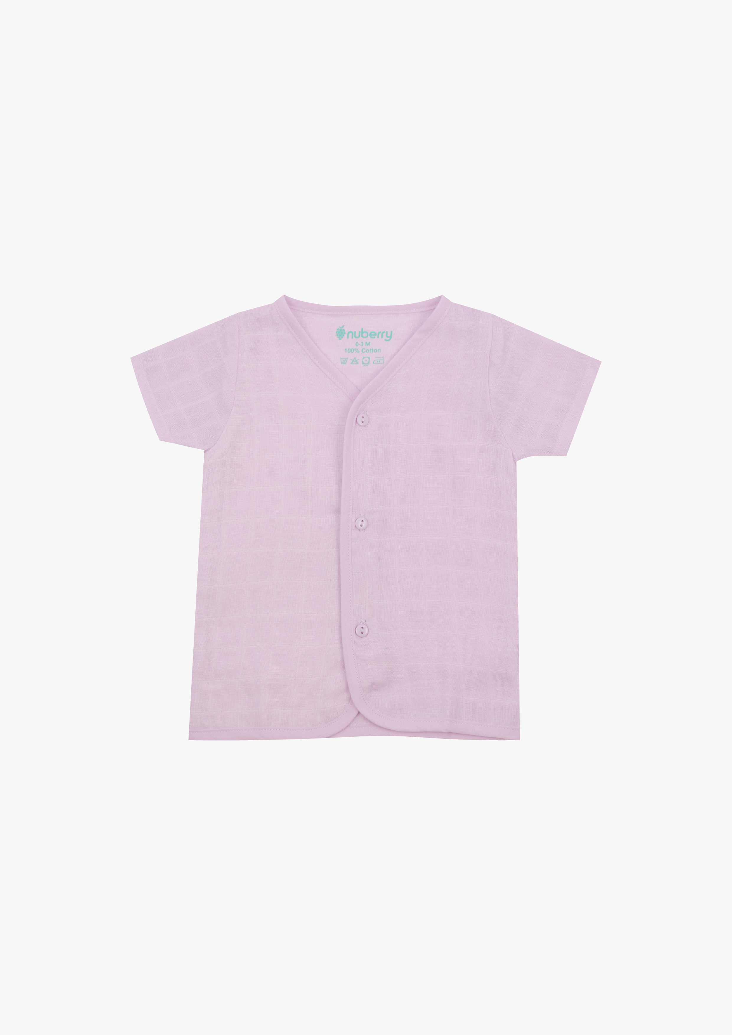 Nuberry Muslin Jabla Half Sleeve and Shorts