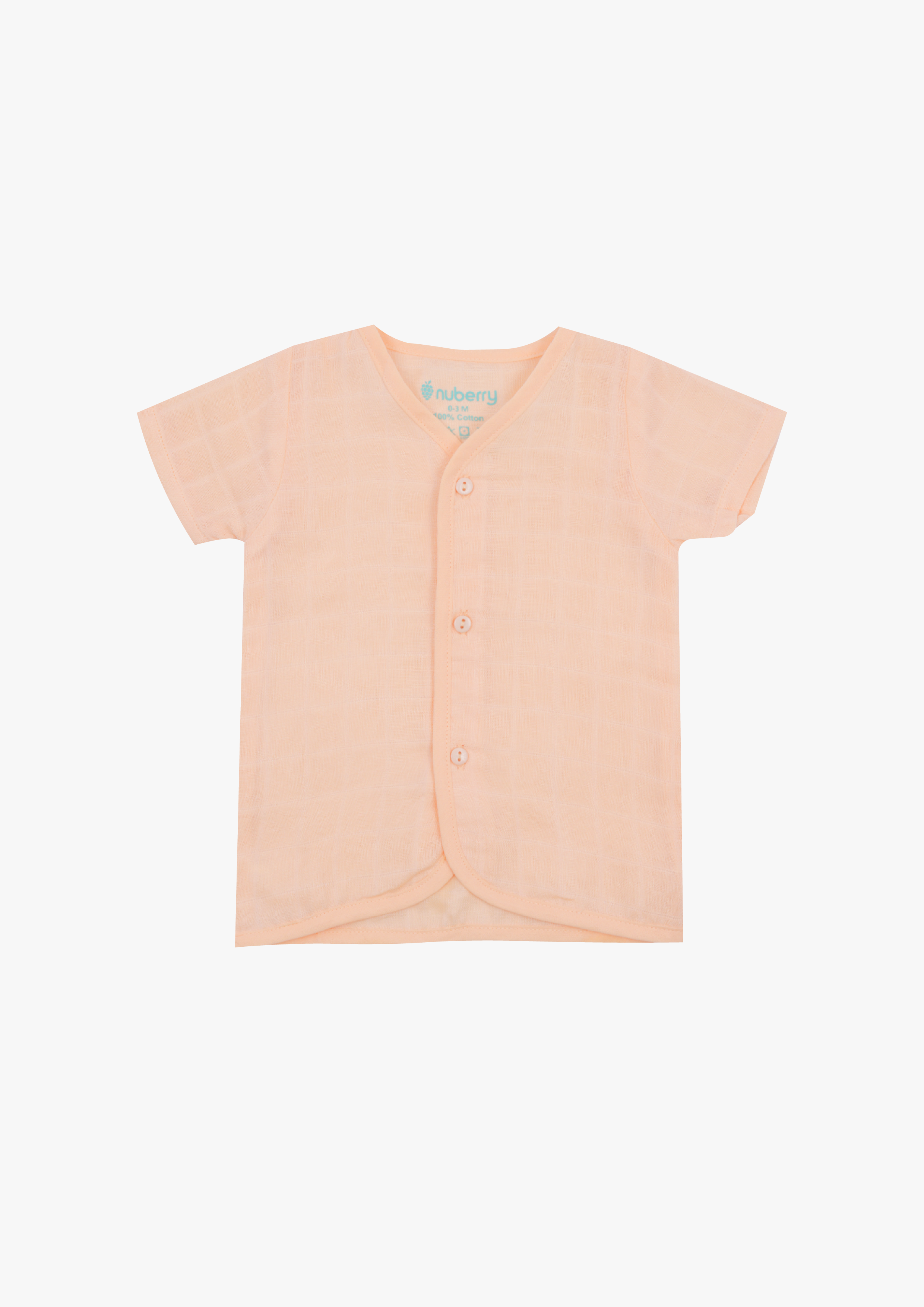 Nuberry Muslin Jabla Half Sleeve and Shorts