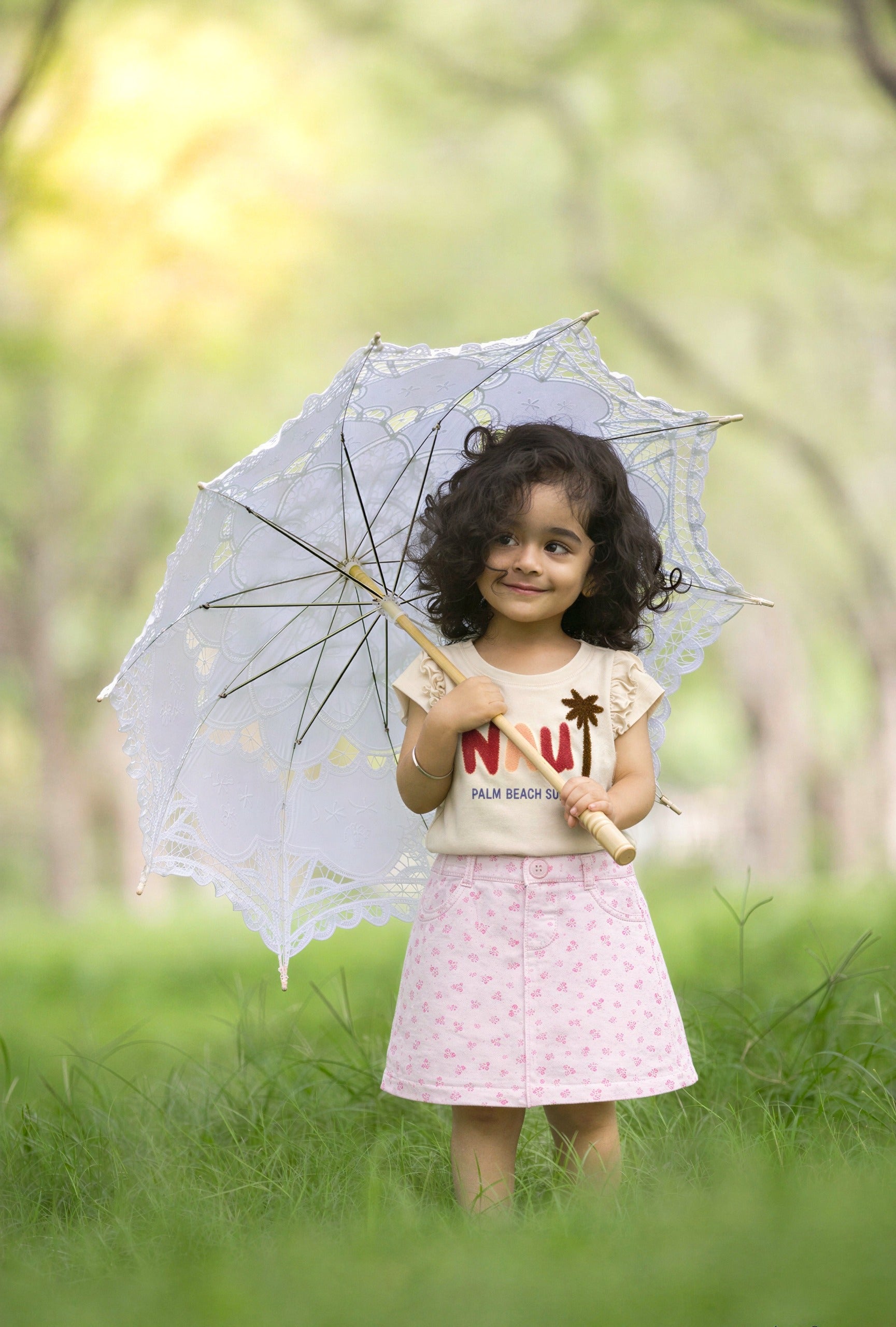 Nuberry Girls T-Shirt & Skirt Set | Cotton Top with Skirt | Kids Outfit