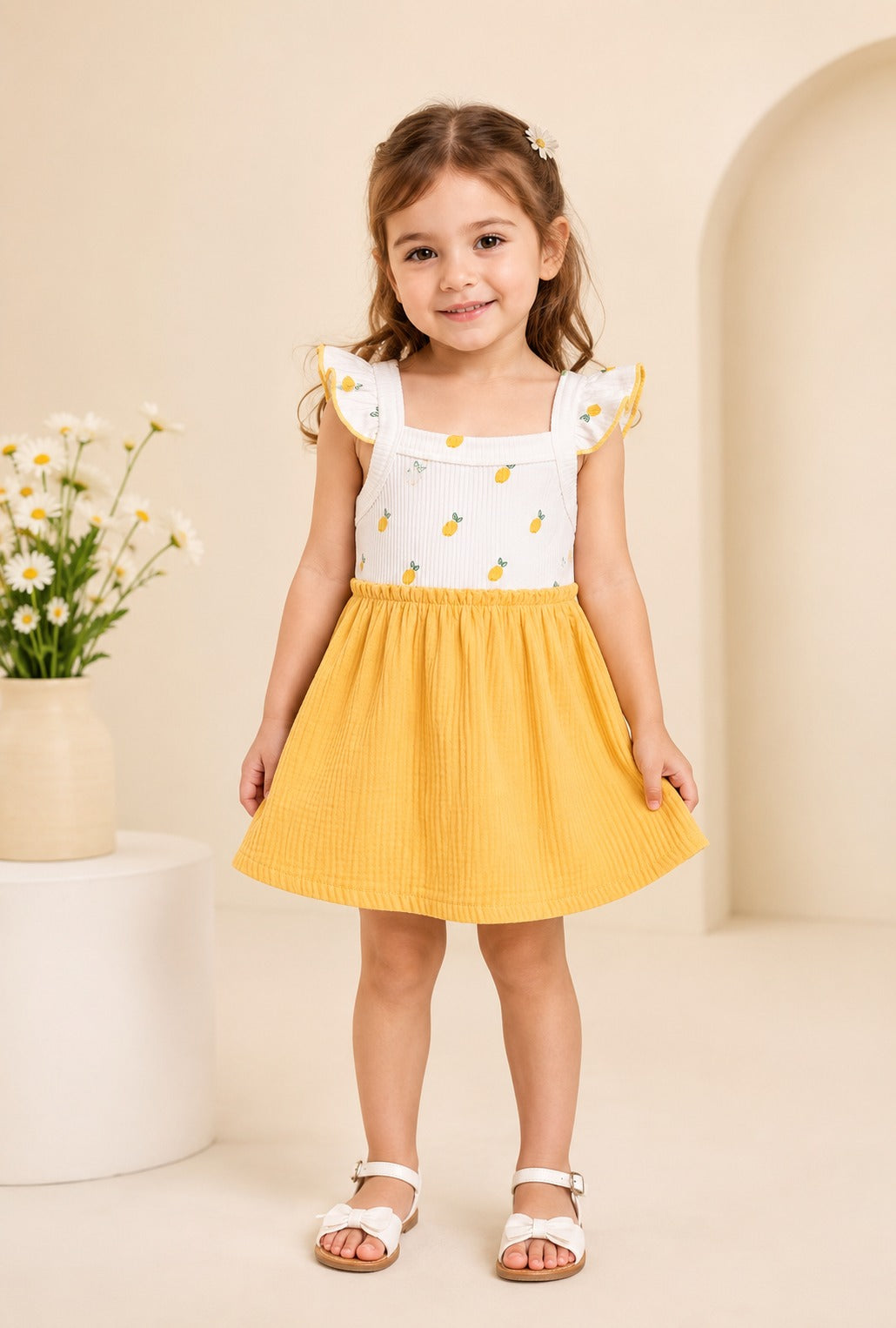 Soft Cotton Party Dress | Elegant Style & Comfort for Every Special Moment