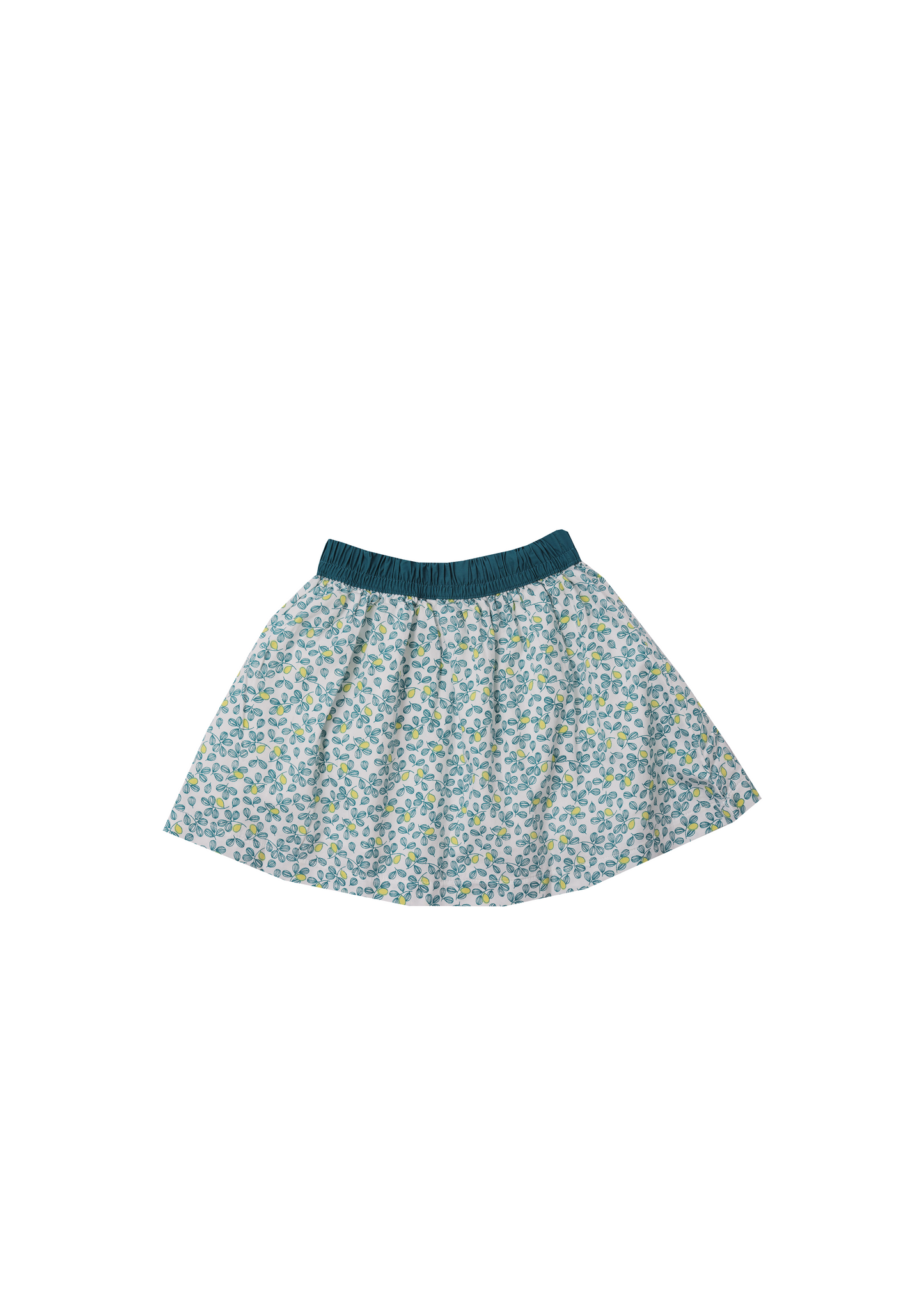 Girls Sequined T-Shirt and Skirt Set - Green