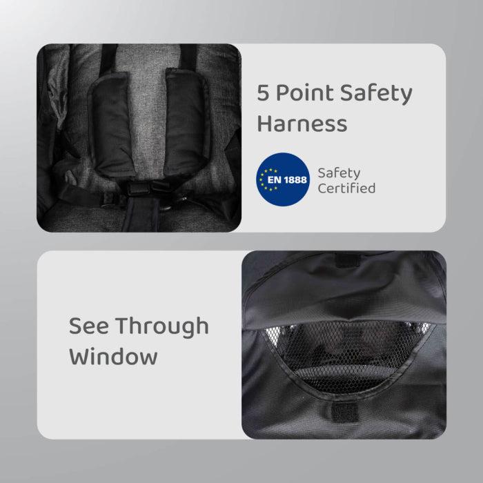 Chocolate Ride Baby Stroller