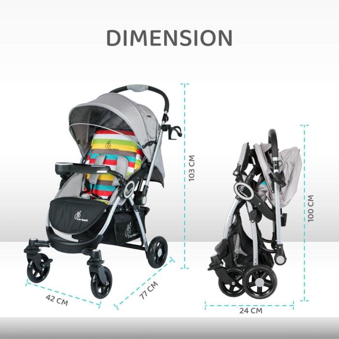Chocolate Ride Baby Stroller