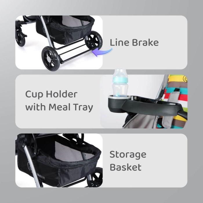 Chocolate Ride Baby Stroller