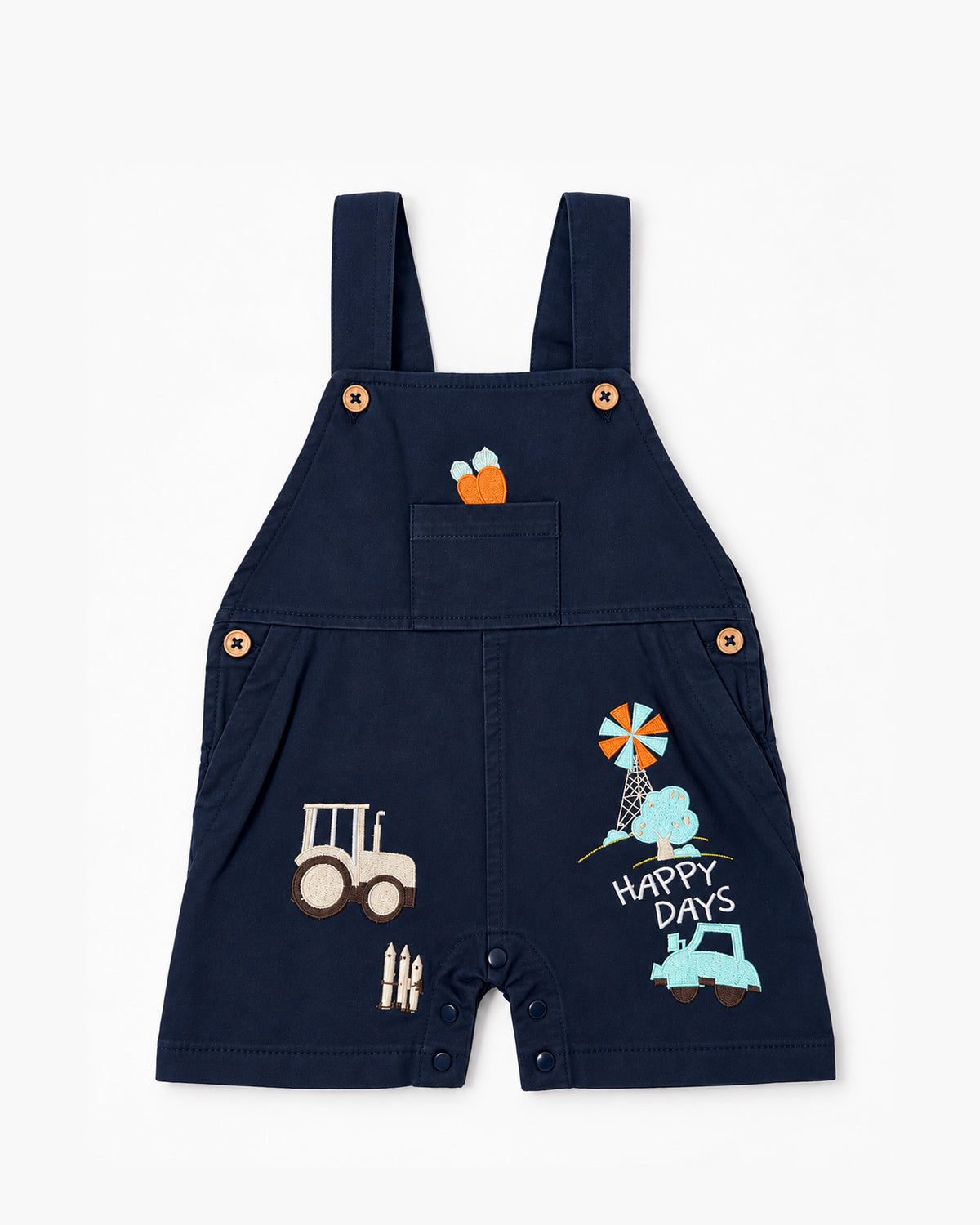 Nuberry Boys Dungaree | Soft, Breathable & Comfortable
