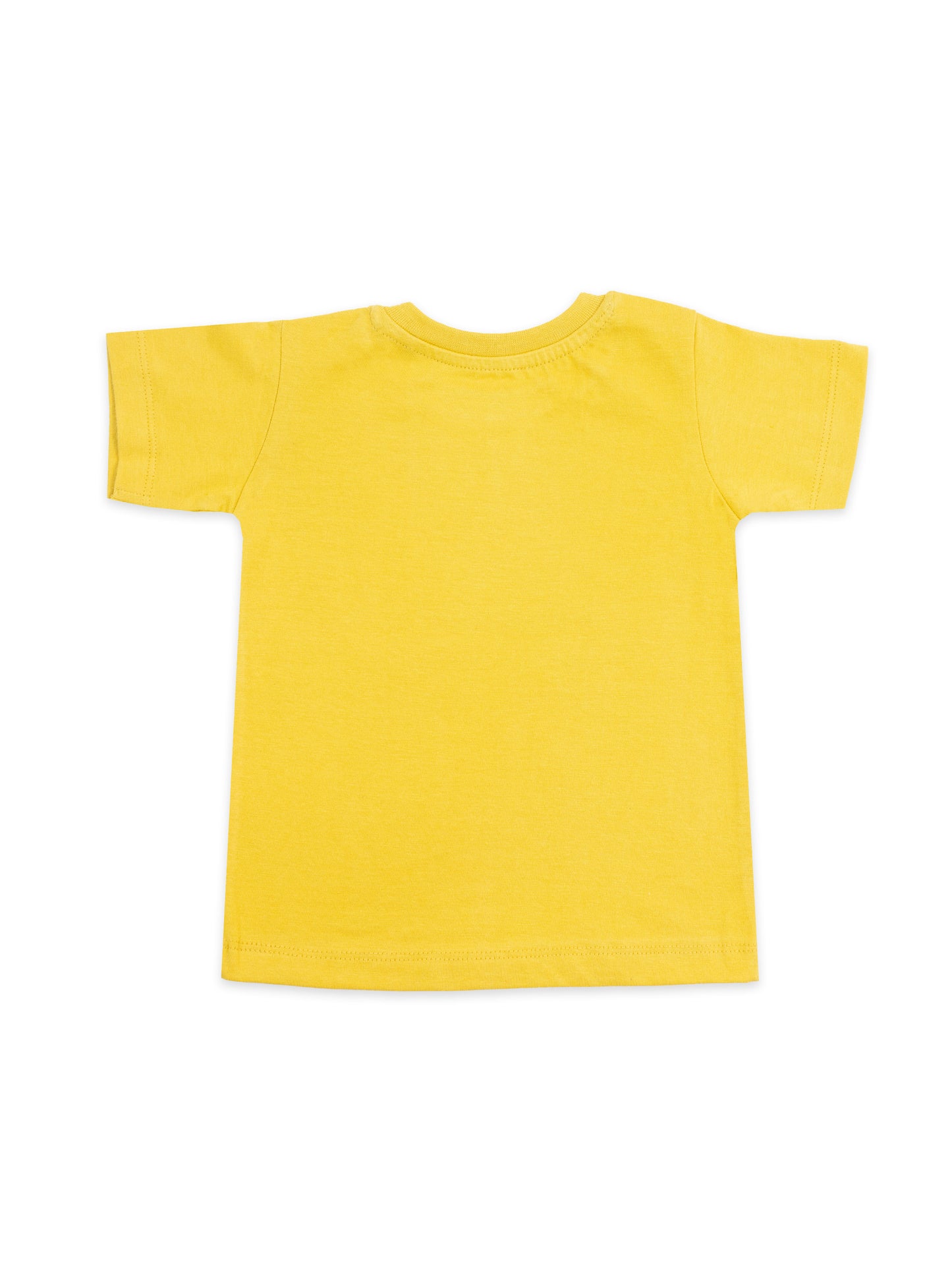 Chrome Yellow Graphic Print T-Shirt for Boys