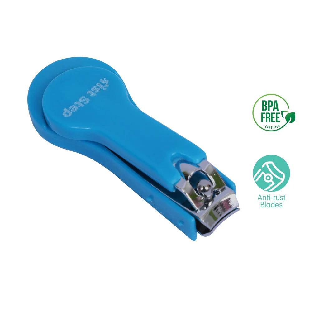 1st Step Easy Grip Baby Nail Clipper-Blue