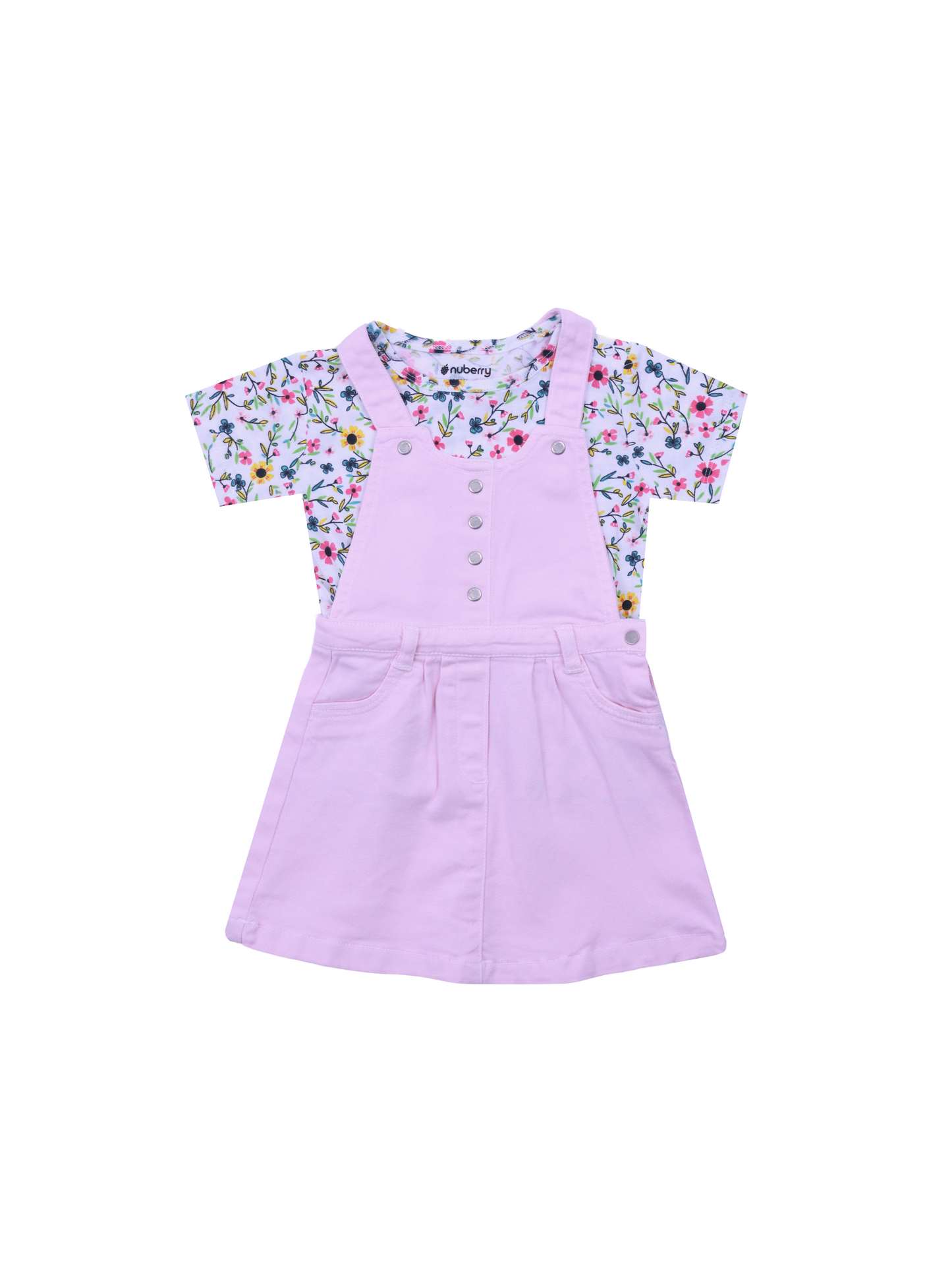 Dungaree Dress and Hakoba Dress Combo