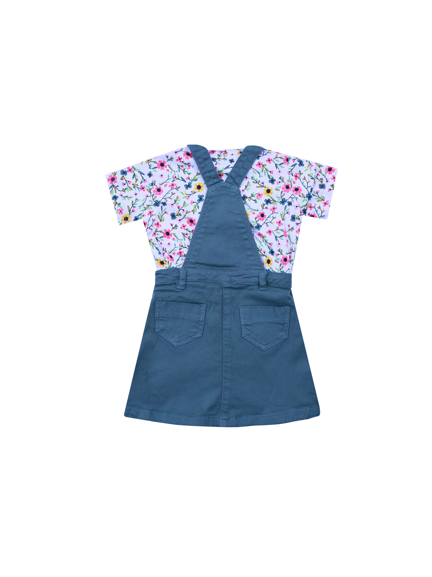 Dungaree Dress and Hakoba Dress Combo