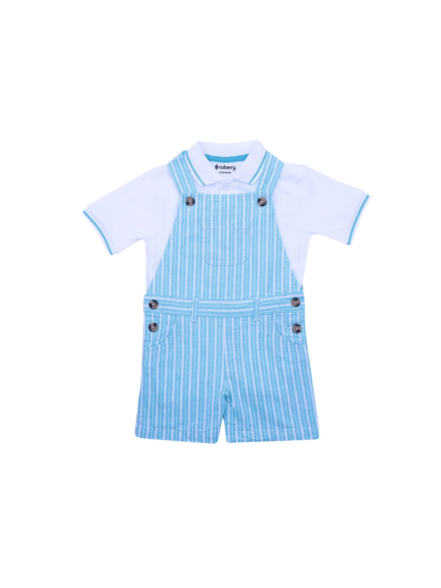 Pack of 2 Dungaree Set Combo