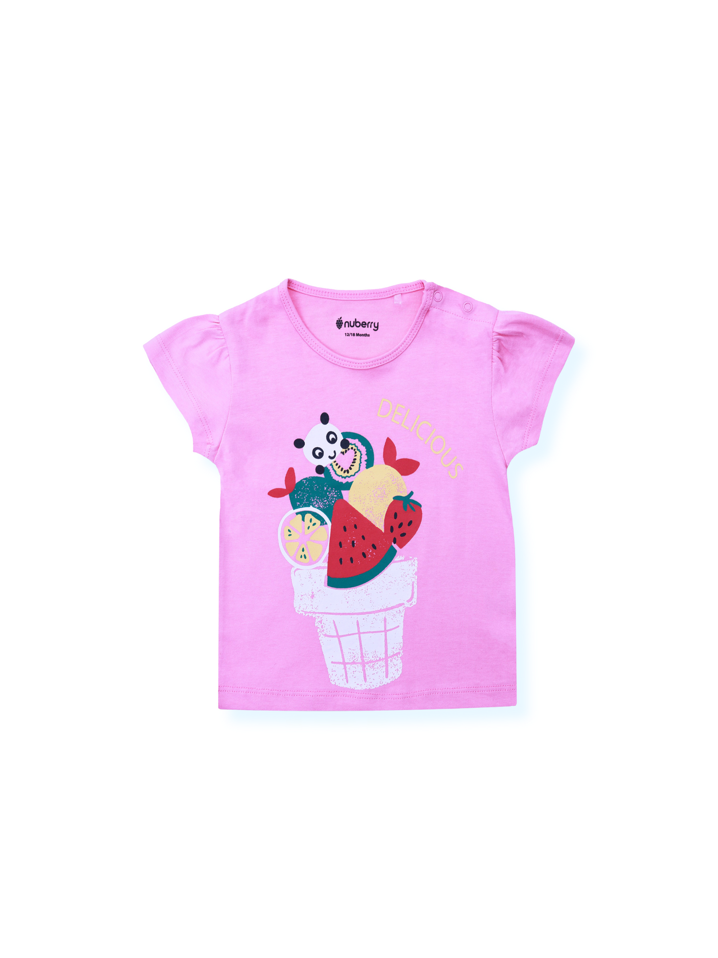 3-Pack Girls printed  t-shirt combo