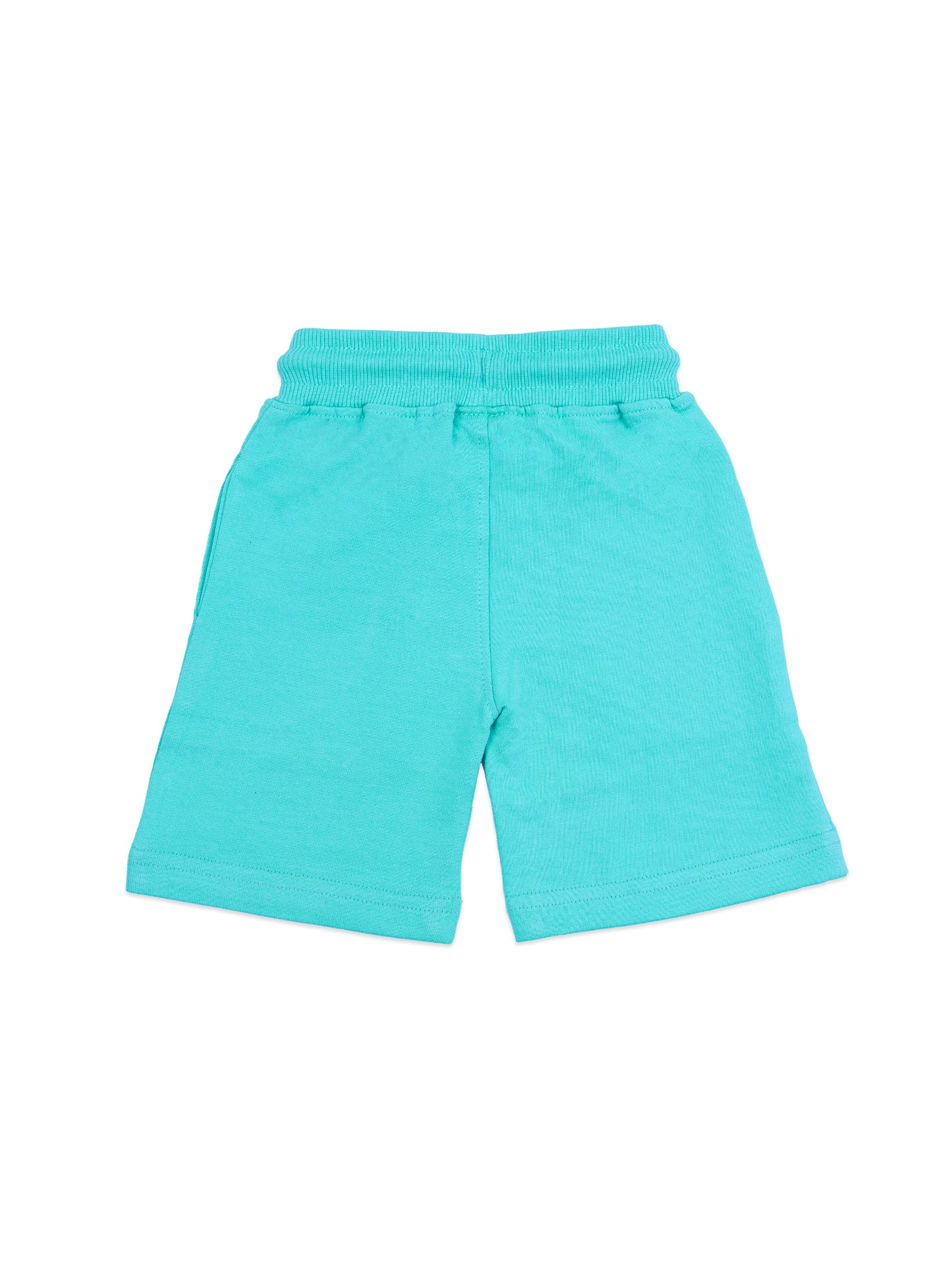 Boys Mint Green Knit Shorts