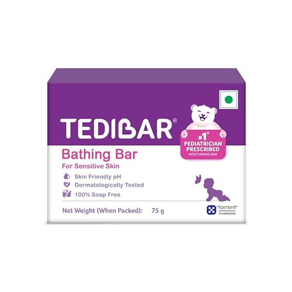 Tedibar Moisturising Baby Bathing Bar