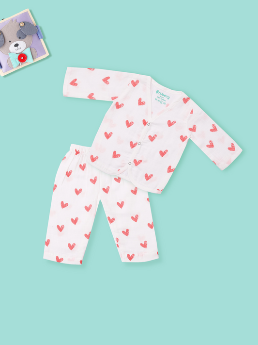 Muslin Jabla & Pant Set