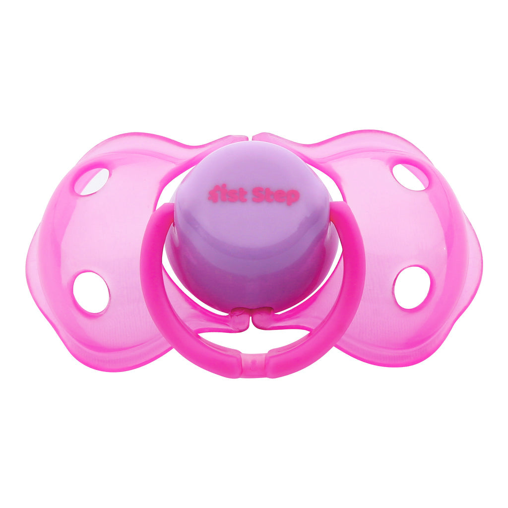 1st Step Soft Silicone Pacifier-Pink