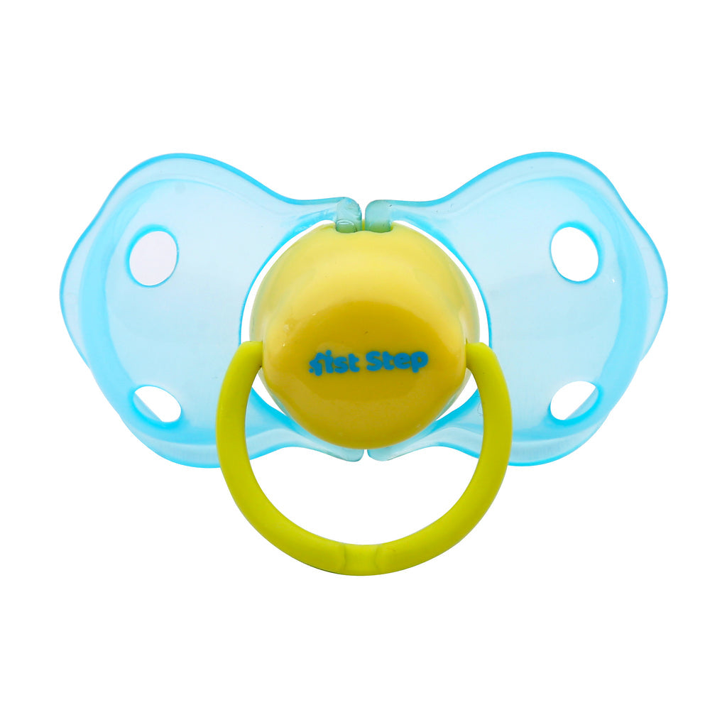 1st Step Soft Silicone Pacifier-Blue