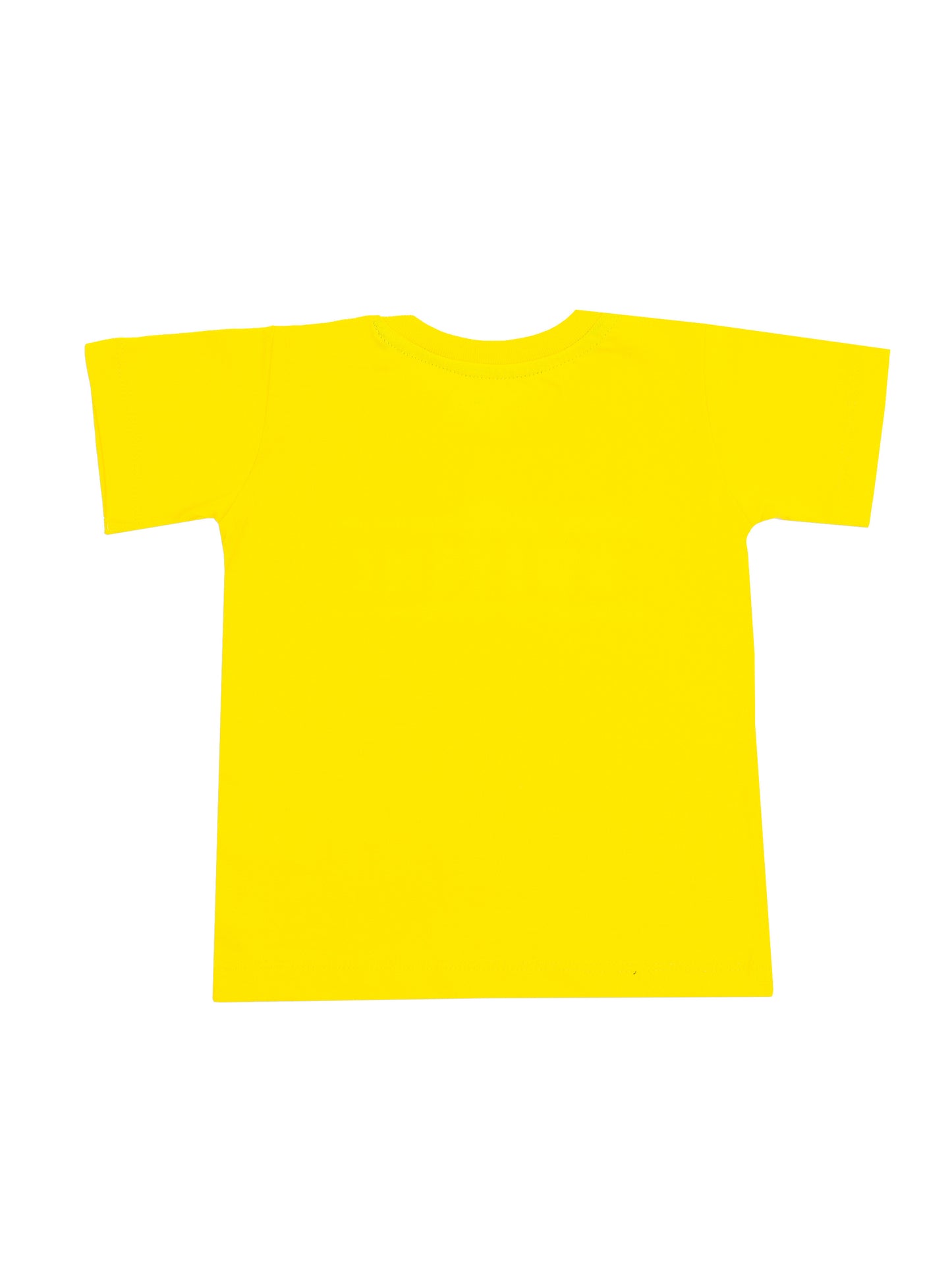 Sunny Yellow Typography T-Shirt for Boys