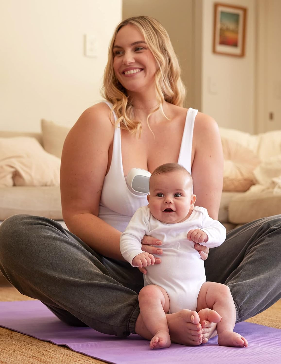 Momcozy S9 Pro Upgraded Wearable Breast Pump Hands-Free, 24mm