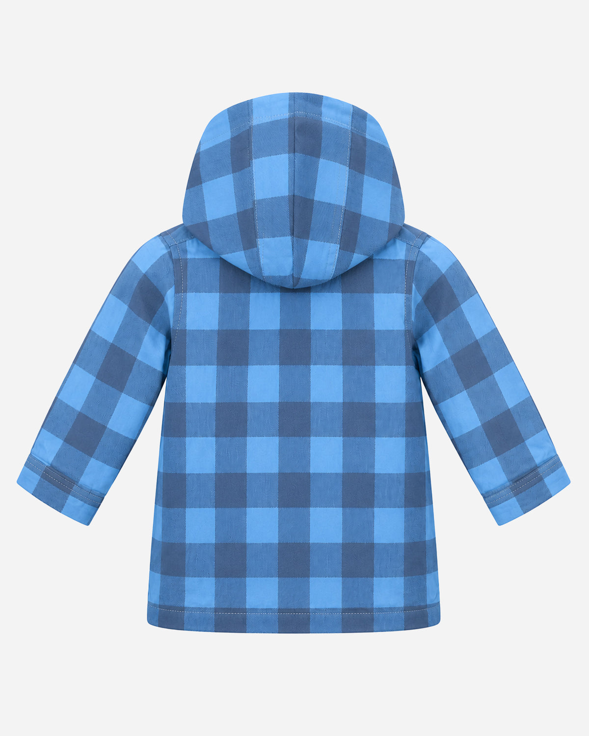 Nuberry Boys Hooded Checked Shirt