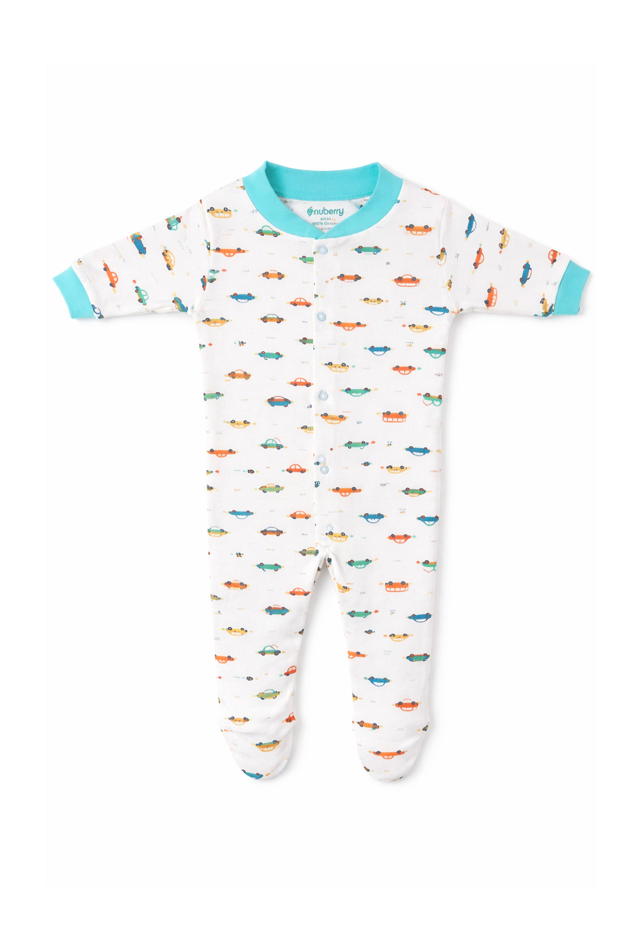 Chosen by Moms | Loved by Babies | Pure Cotton Sleep Suits (Pack of 3)