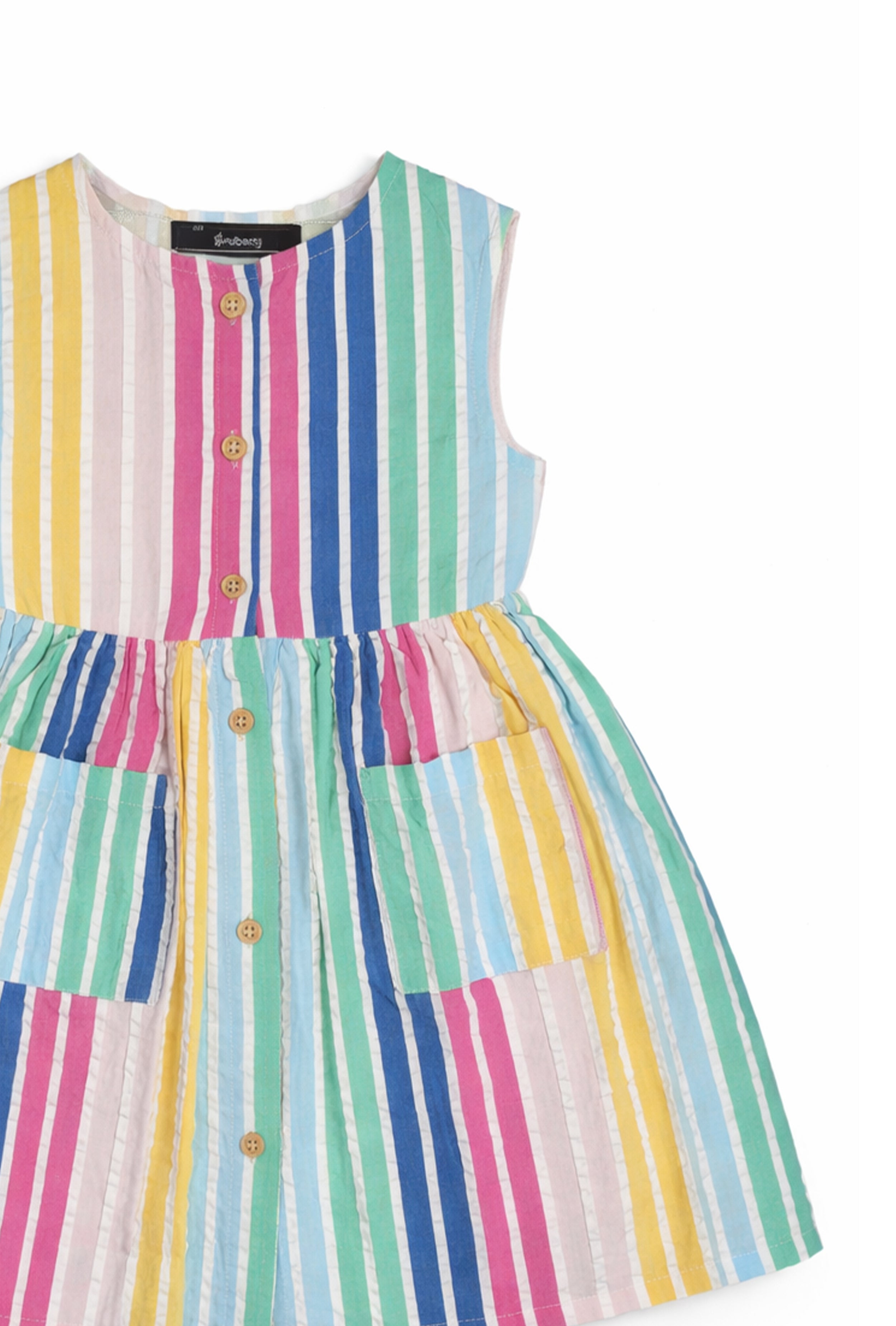 Nuberry Rainbow Color Dress 🌈Happy Everyday Wear