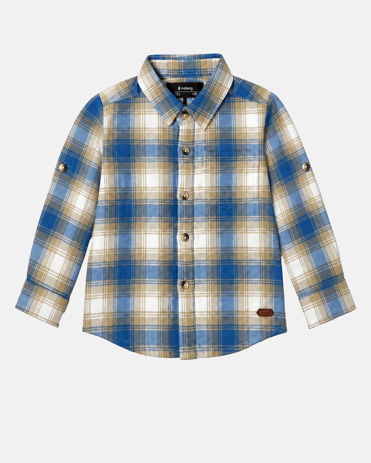 Nuberry Boys Full-Sleeve Shirt | Classic Style, Little Comfort