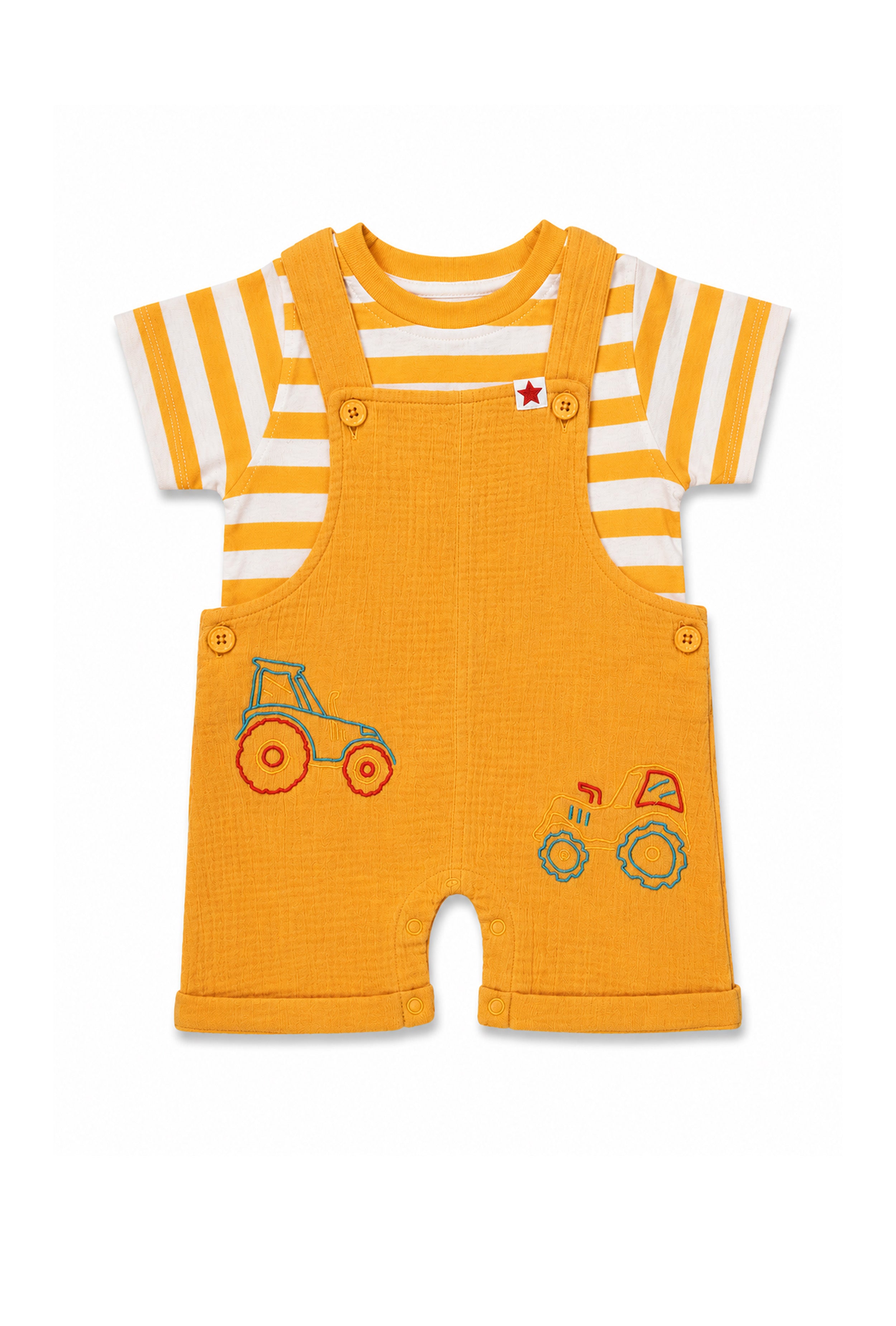 Nuberry Boys Dungaree | Soft, Breathable & Comfortable