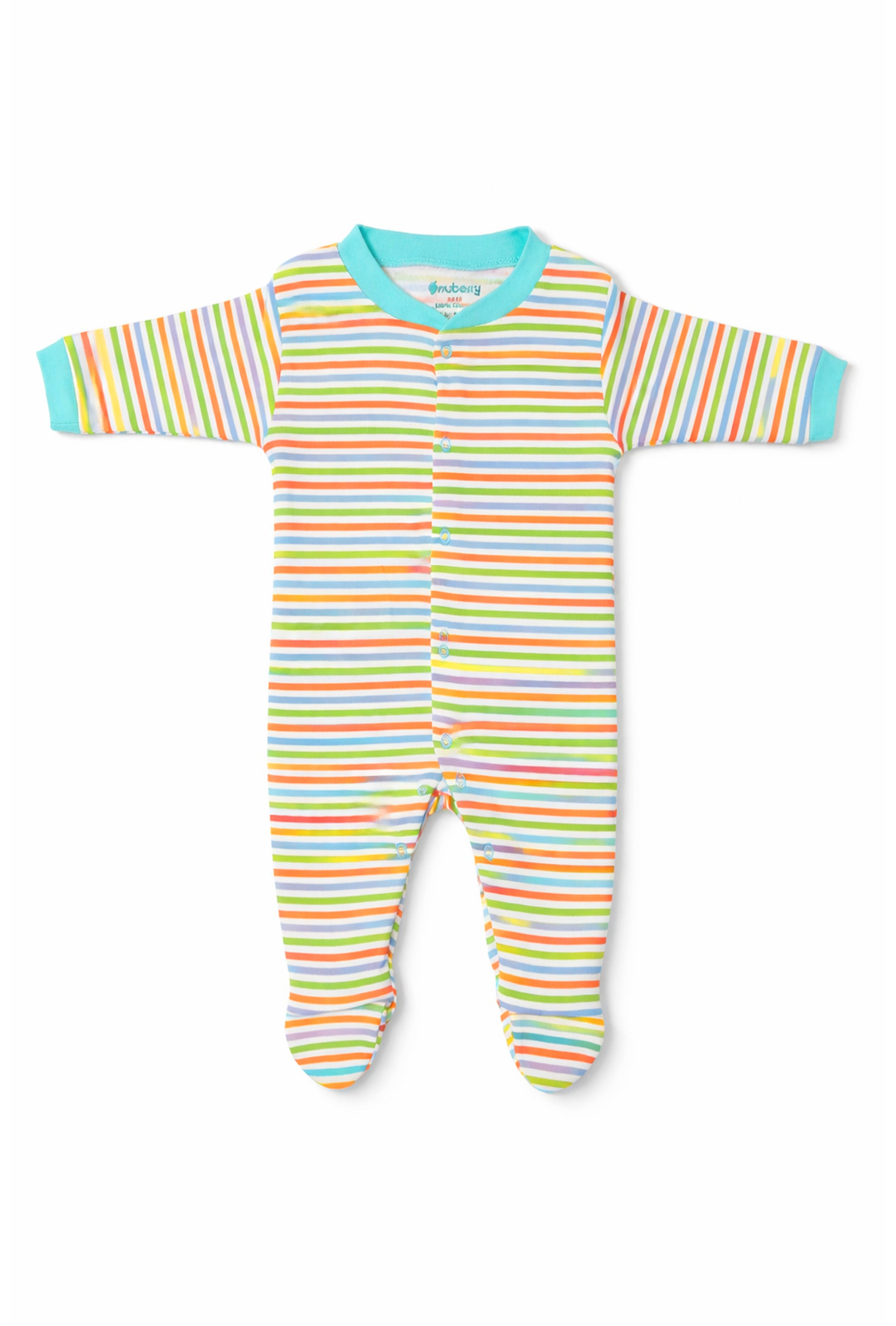 Chosen by Moms | Loved by Babies | Pure Cotton Sleep Suits (Pack of 3)