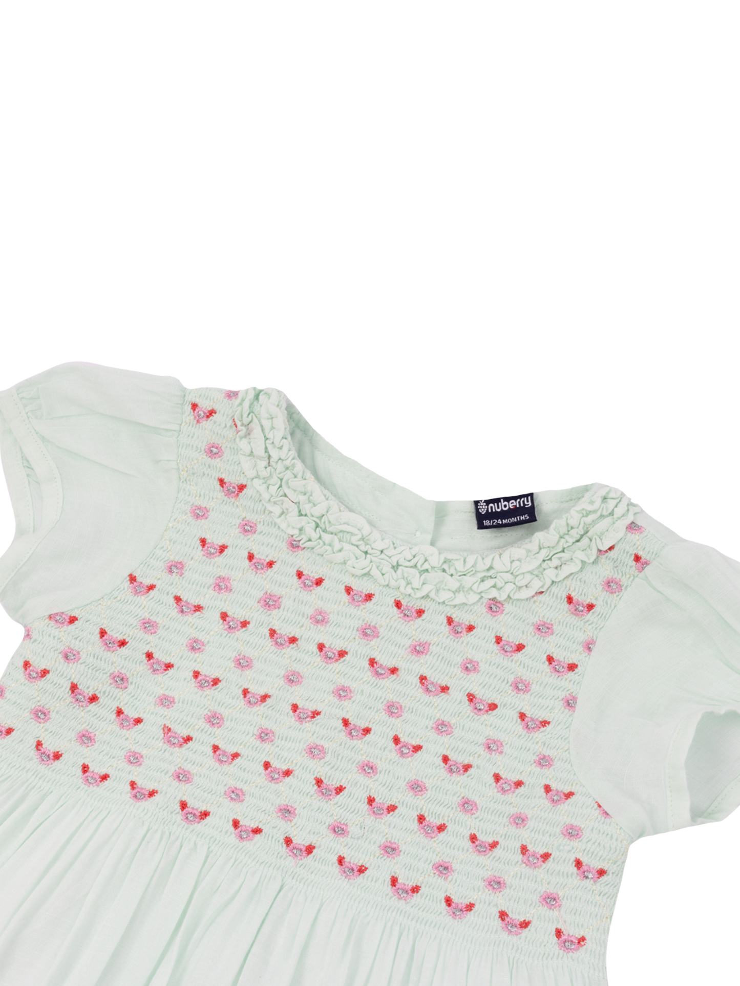 Mint Smocking Dress