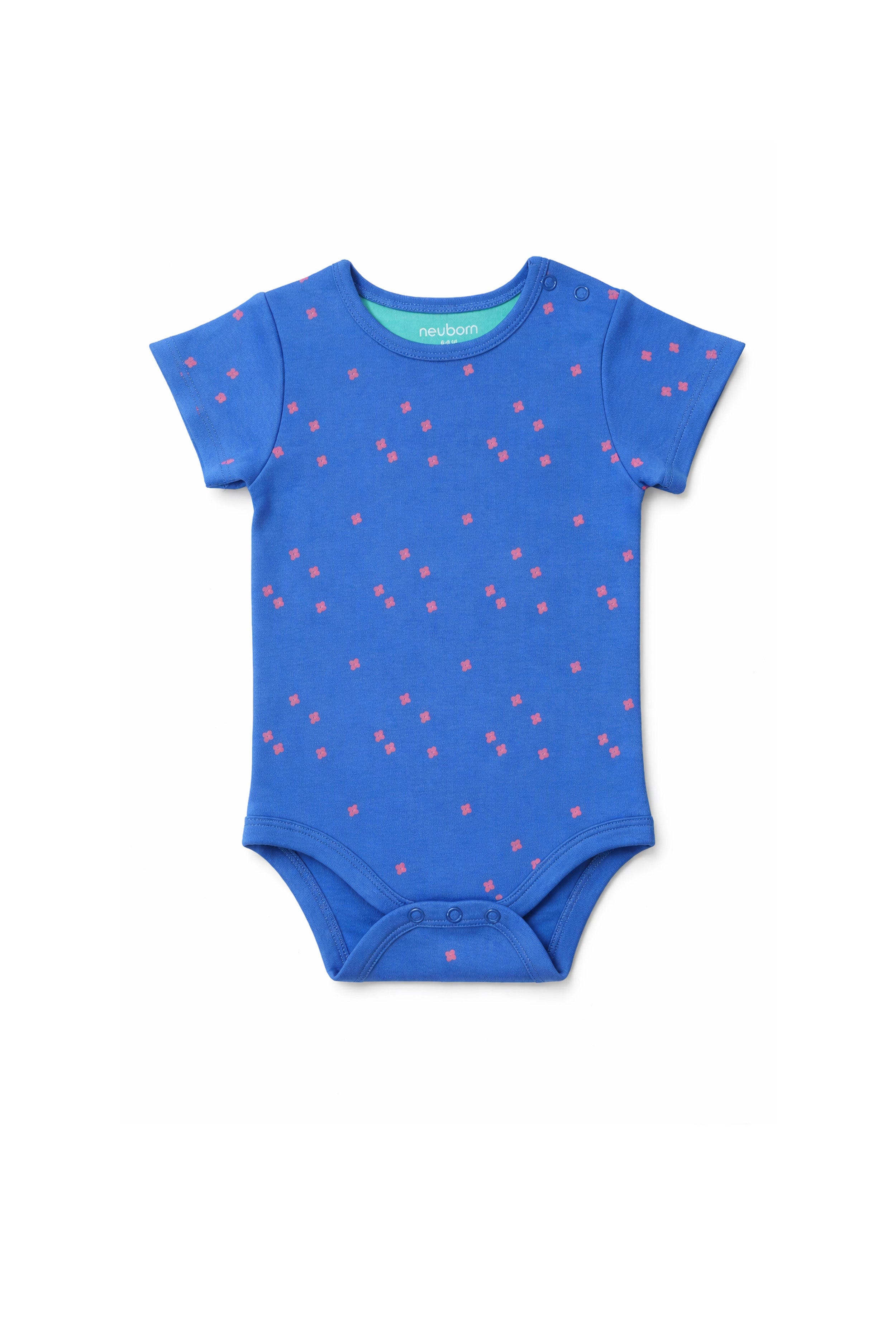 Gentle on Baby Skin | Trusted by Parents | Nuberry Unisex Bodysuit Set of 2