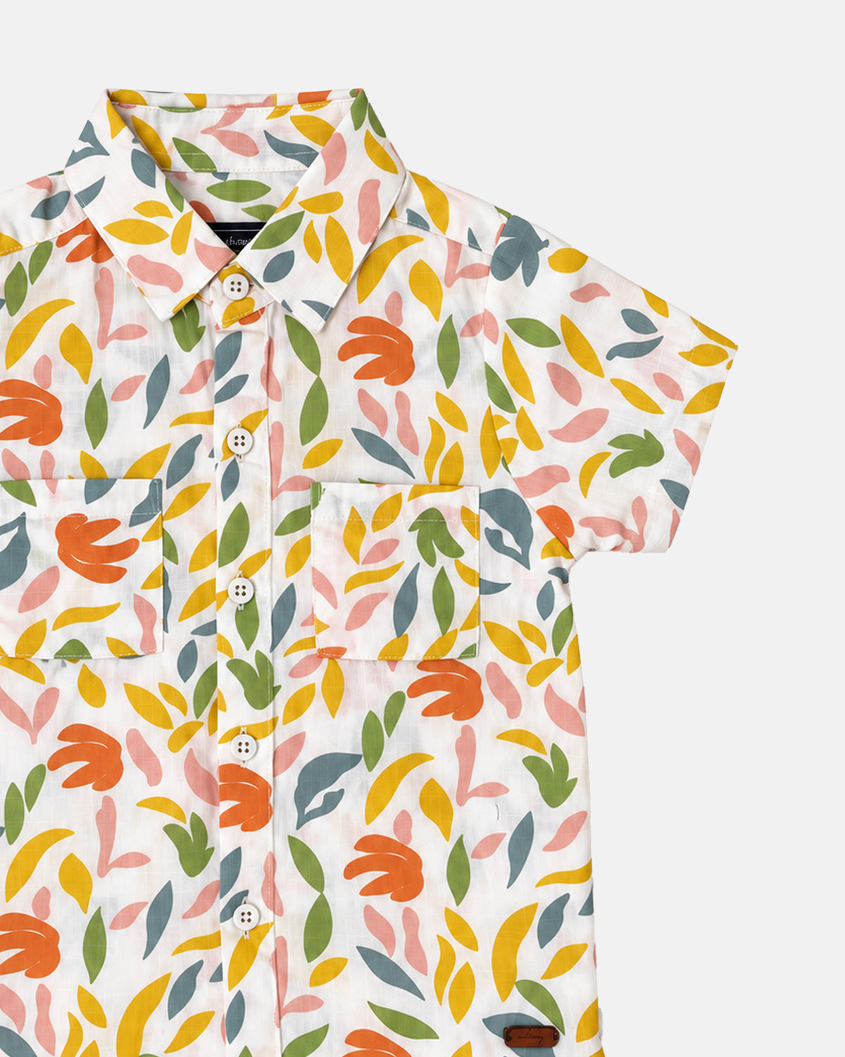 Nuberry Boys Half-Sleeve Shirt | Smart Looks, All-Day Comfort