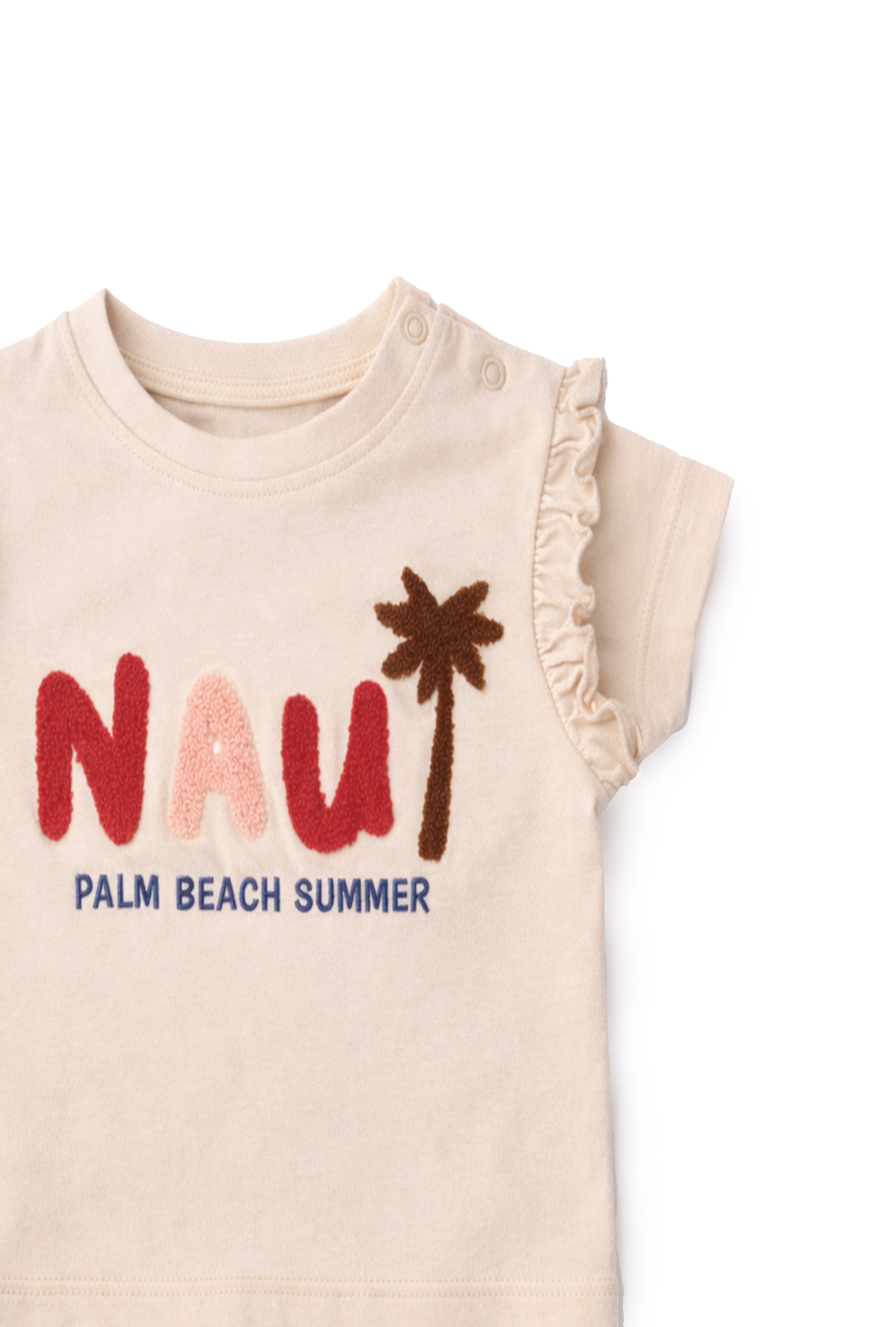Nuberry Girls T-Shirt | Soft & Comfortable Text Print Tee for Everyday Wear