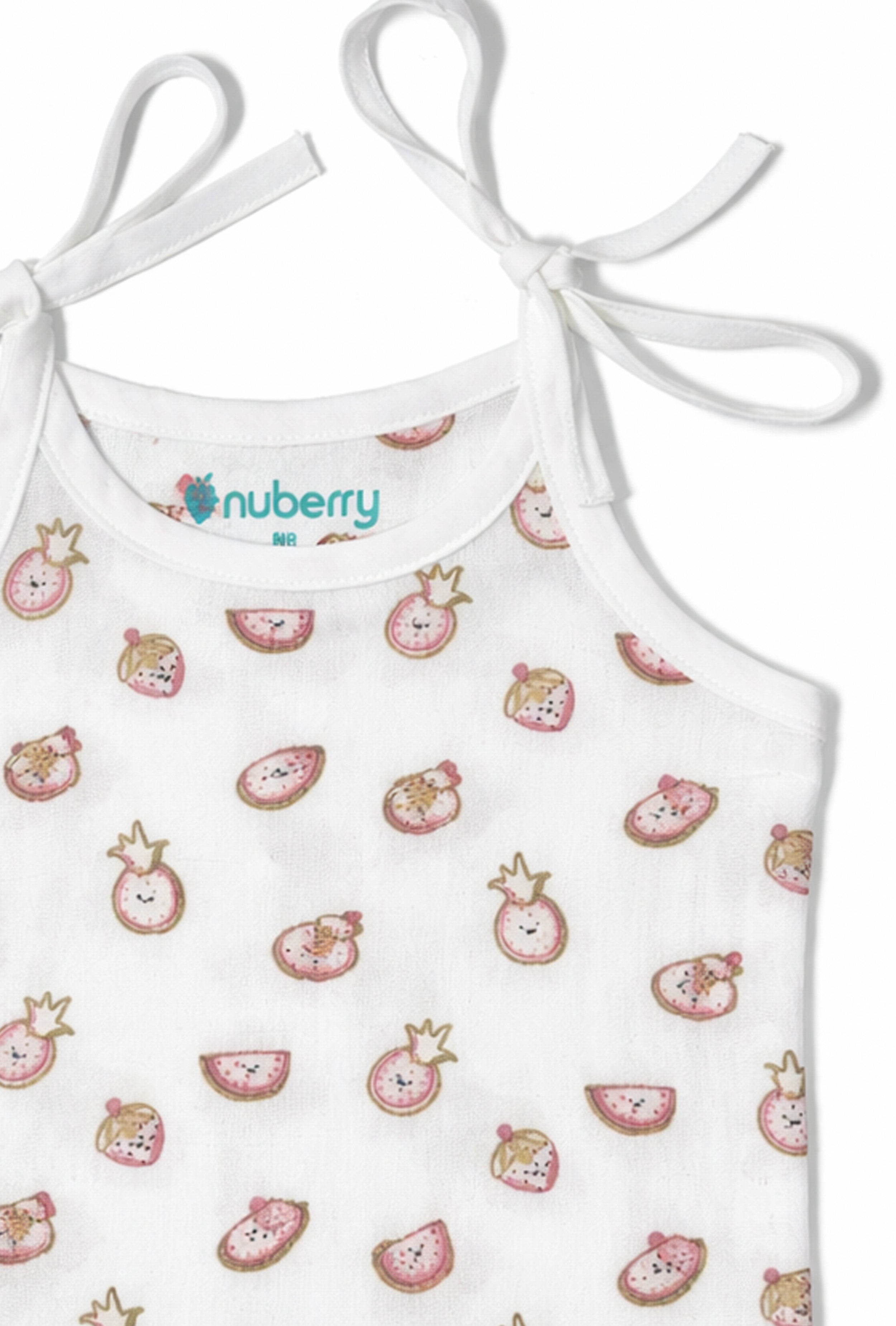 Made for First Comfort | Nuberry Newborn Muslin Upknot Jabla (Pack of 4)