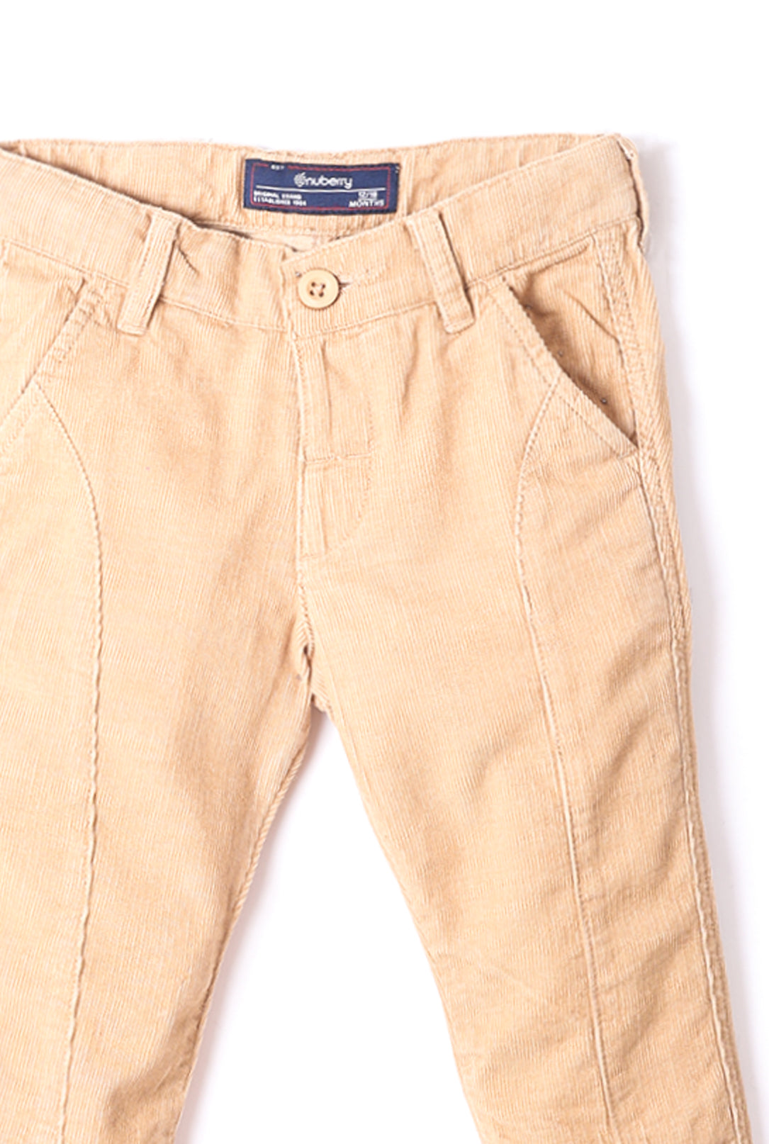NUBERRY KIDS BOY CORDUROY PANT BLACK