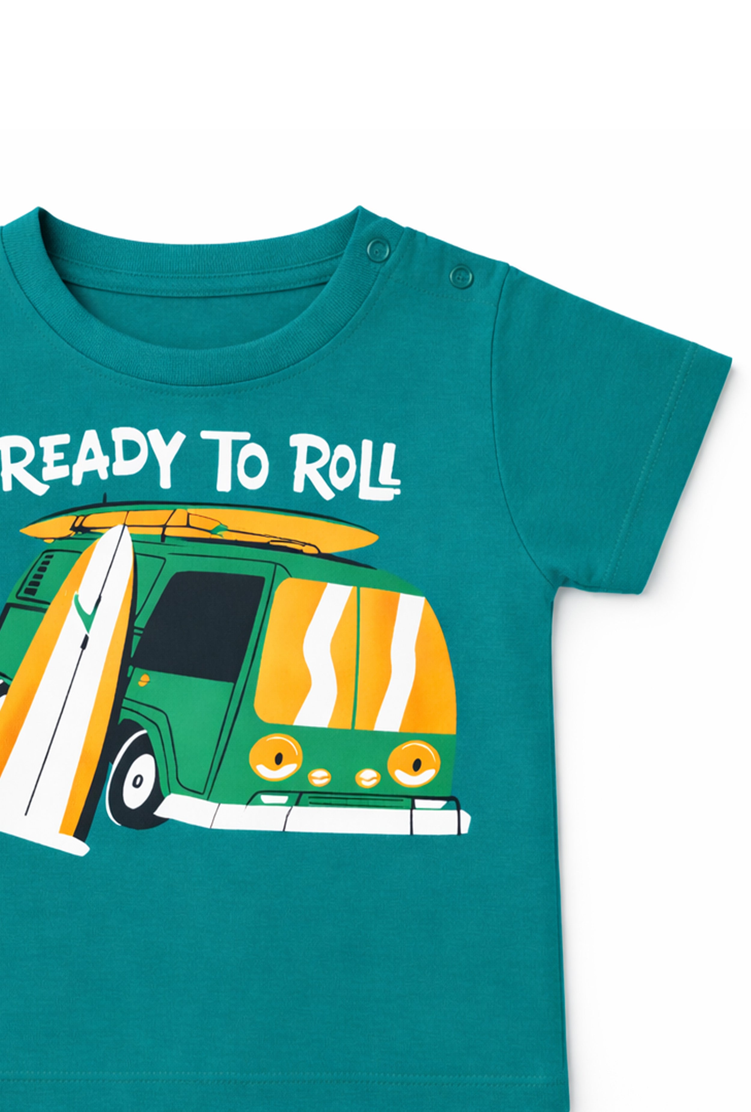 Nature-Inspired Cool | Nuberry Boy Green T-Shirt